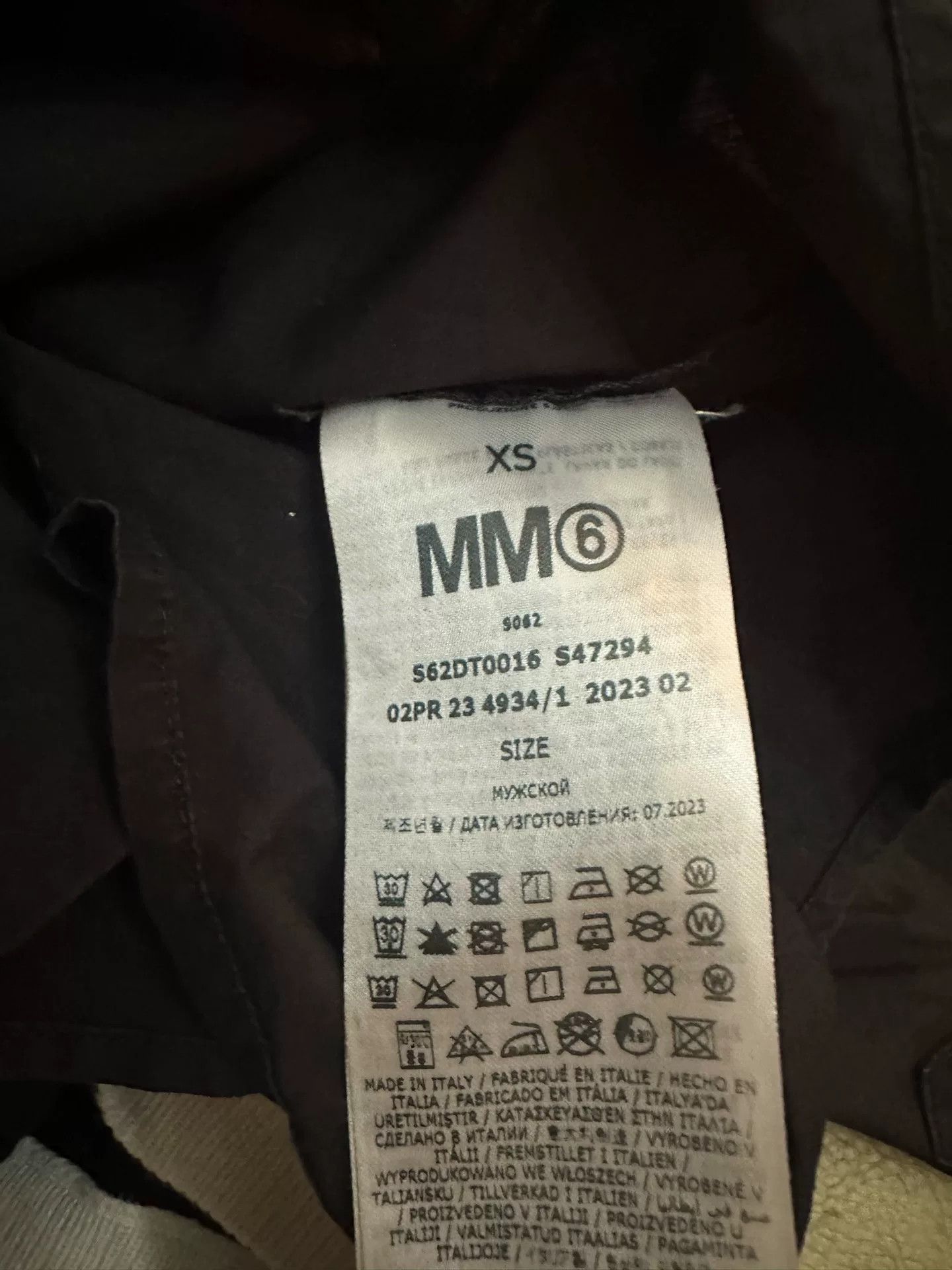MM6 MM6 Maison Margiela Printed Button-Up Shirt Size XS / US 0-2 / IT 36-38 - 4 Thumbnail