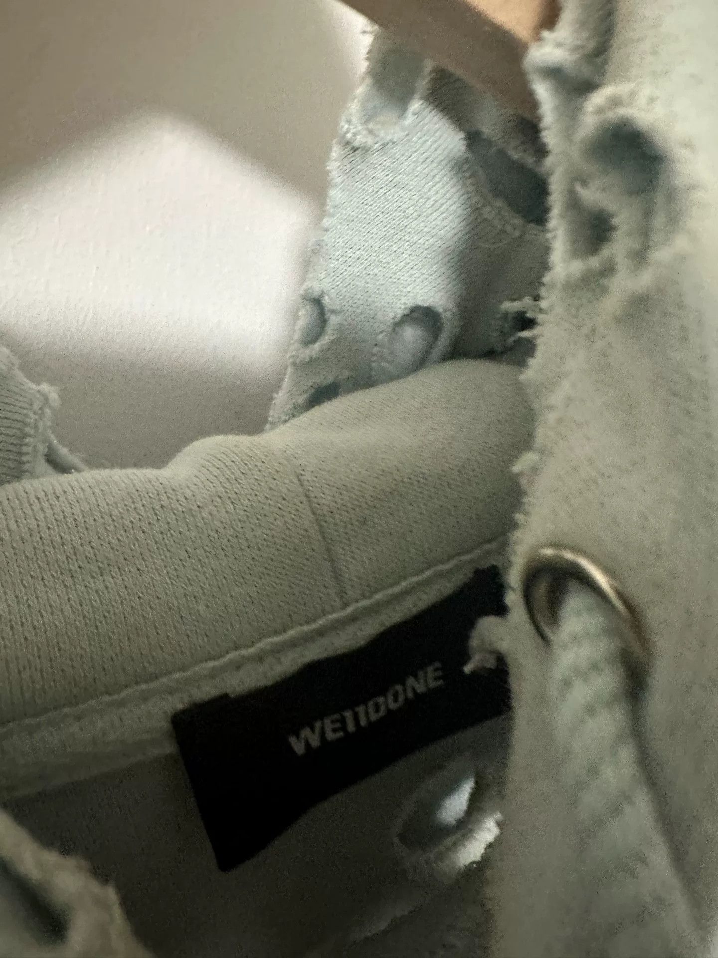 Vetements We11done Oversized Hoodie with Distressing Size US S / EU 44-46 / 1 - 4 Thumbnail