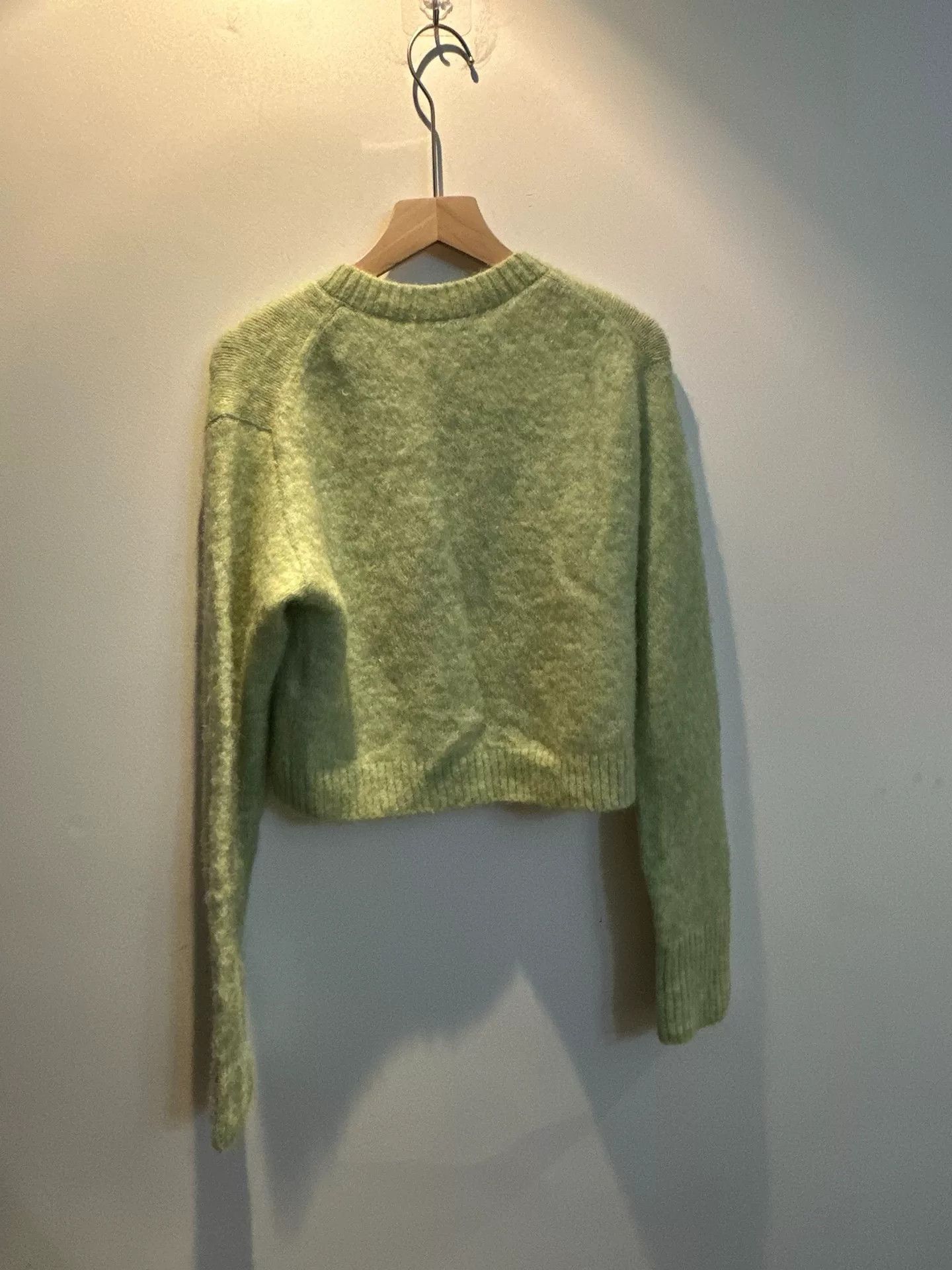 Acne Studios Acne Studios Green Cardigan Size XS / US 0-2 / IT 36-38 - 2 Thumbnail