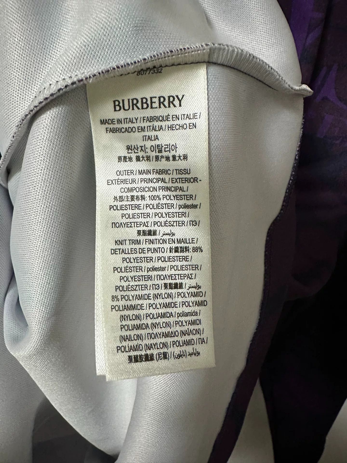Burberry Burberry Rose Logo Print Long Sleeve Sweatshirt Size L / US 10 / IT 46 - 4 Thumbnail