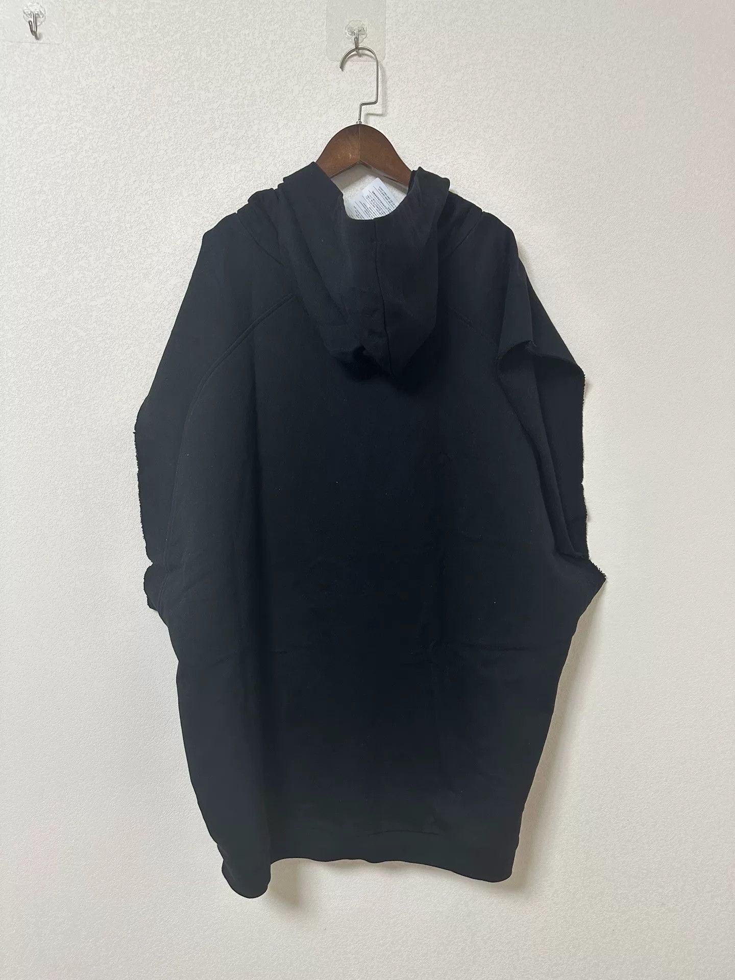 Raf Simons Raf Simons Black Sleeveless Hoodie Size US XS / EU 42 / 0 - 2 Thumbnail