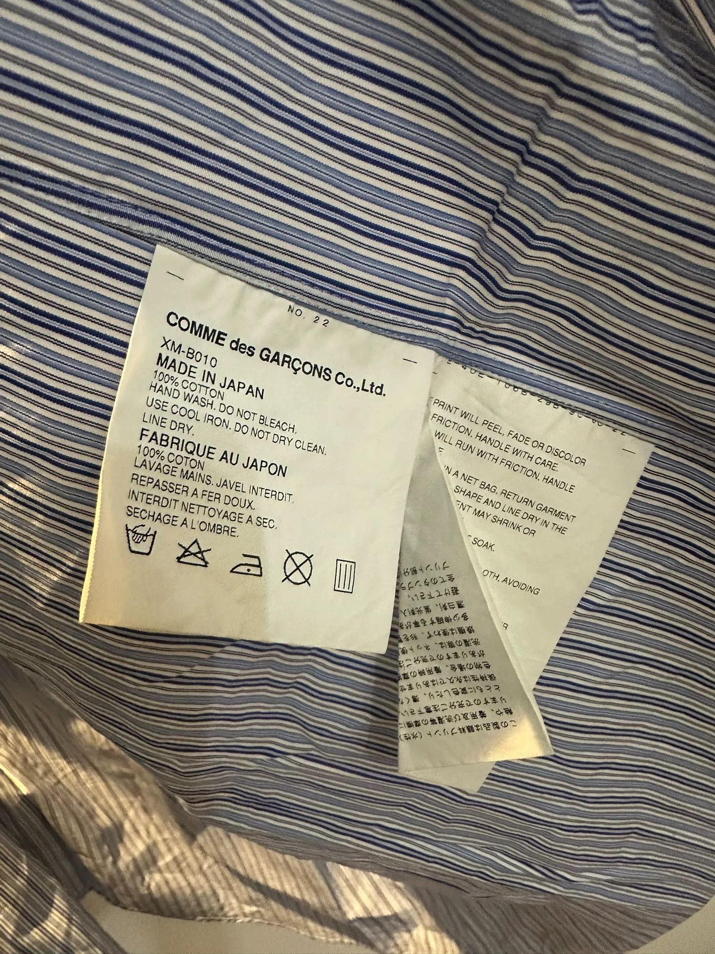 Comme des Garcons Comme des Garçons CDG Graffiti Shirt Size US XXS / EU 40 - 5 Thumbnail