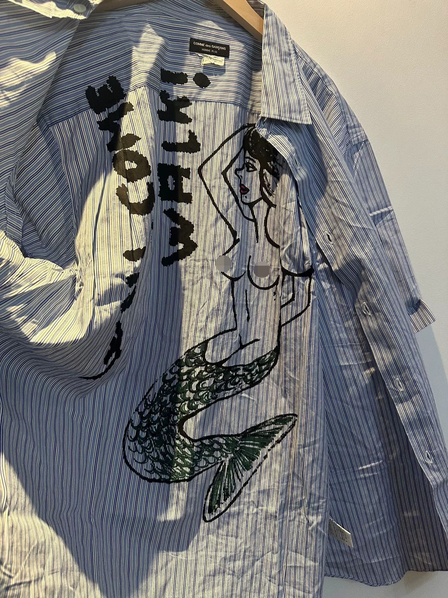 Comme des Garcons Comme des Garçons CDG Graffiti Shirt Size US XXS / EU 40 - 3 Thumbnail