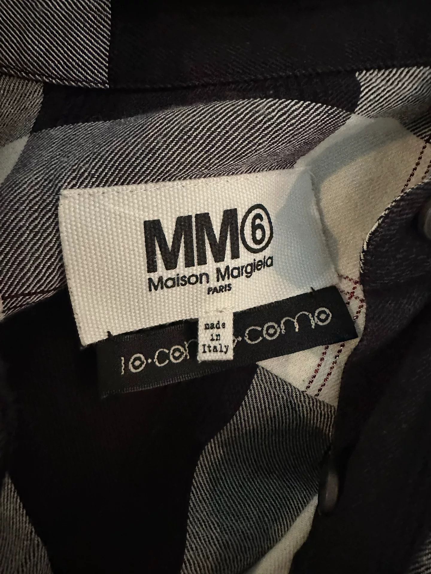 MM6 Maison Margiela MM6 Asymmetrical Check Shirt Size S / US 4 / IT 40 - 3 Thumbnail