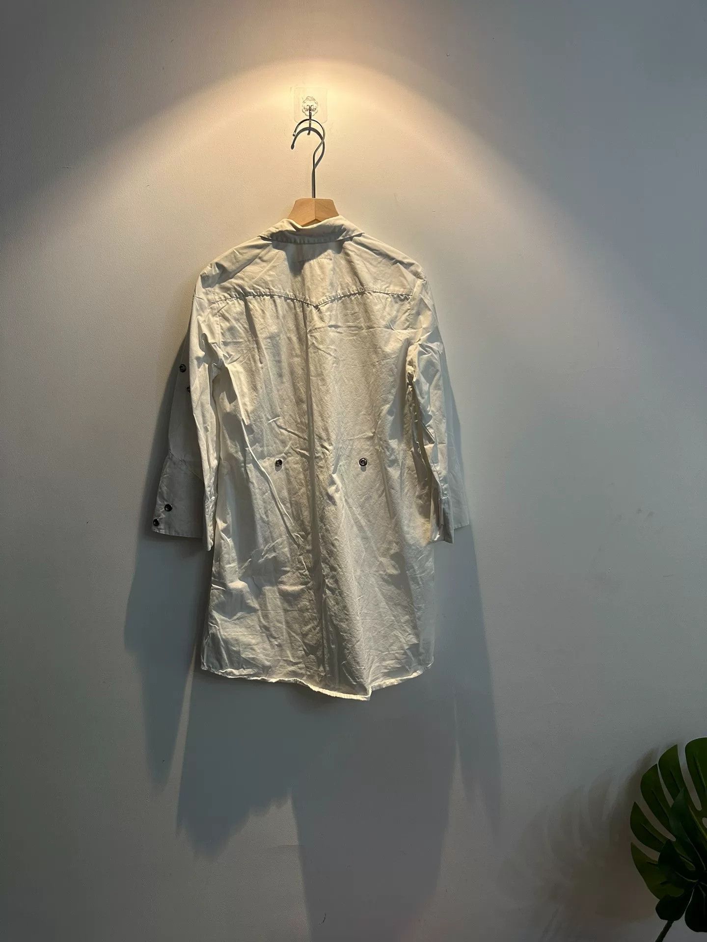 Maison Margiela Maison Margiela Studded Shirt Coat Size US XXS / EU 40 - 2 Thumbnail