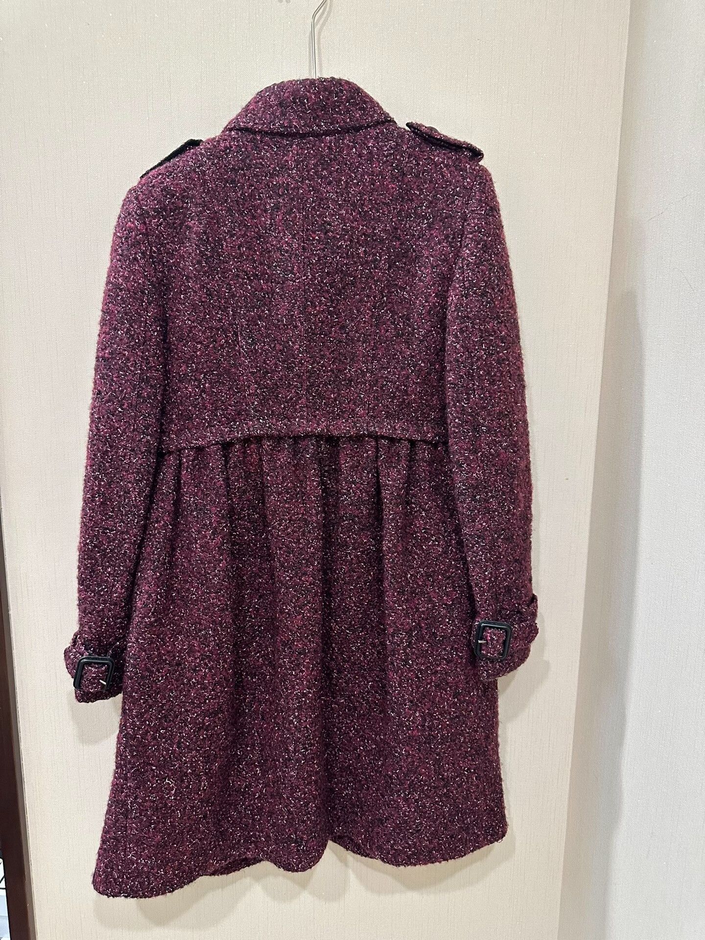 Burberry Burberry Wool Peacoat in Vibrant Color Size XS / US 0-2 / IT 36-38 - 2 Thumbnail