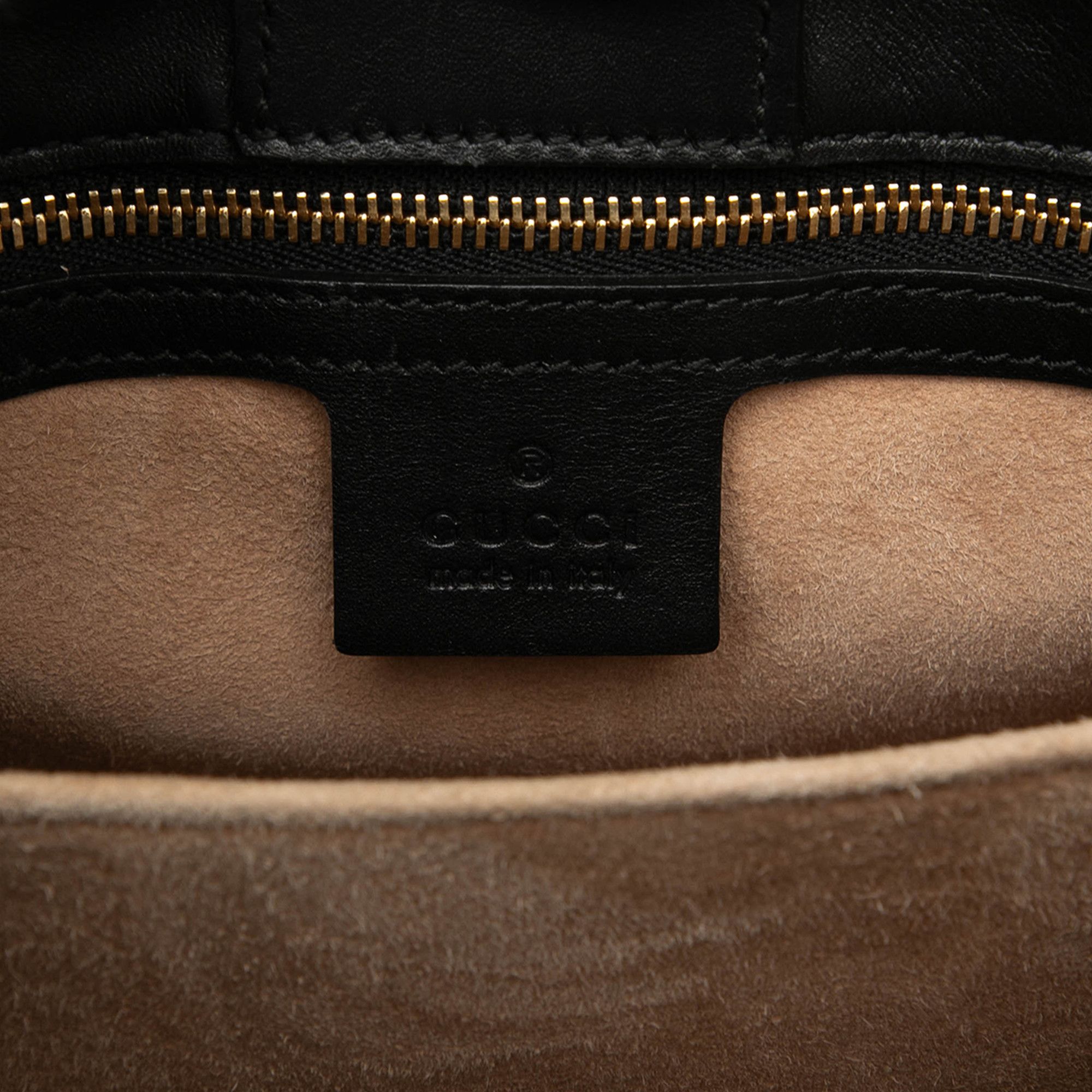 Gucci Gucci Leather Sylvie Web Top Handle Satchel Size ONE SIZE - 5 Thumbnail