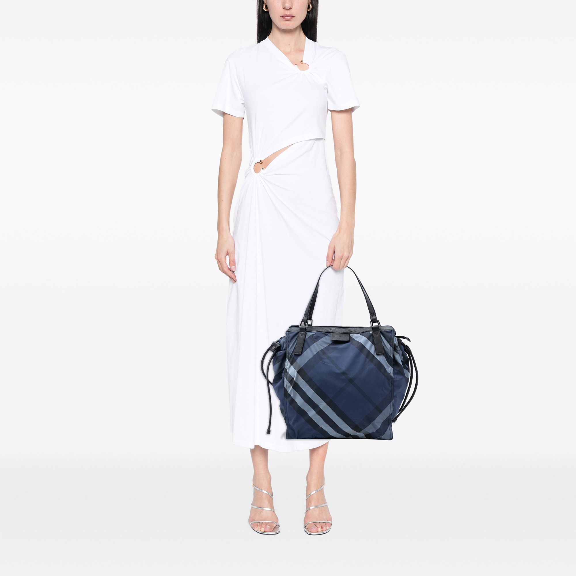 Burberry Burberry Supernova Check Nylon Buckleigh Tote Size ONE SIZE - 7 Thumbnail