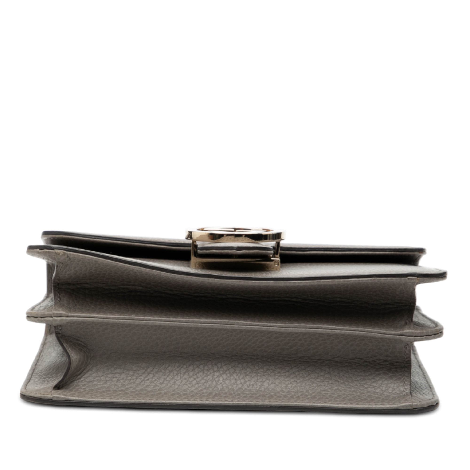 Gucci Gucci Small Dollar Calfskin Interlocking G Crossbody Size ONE SIZE - 3 Thumbnail