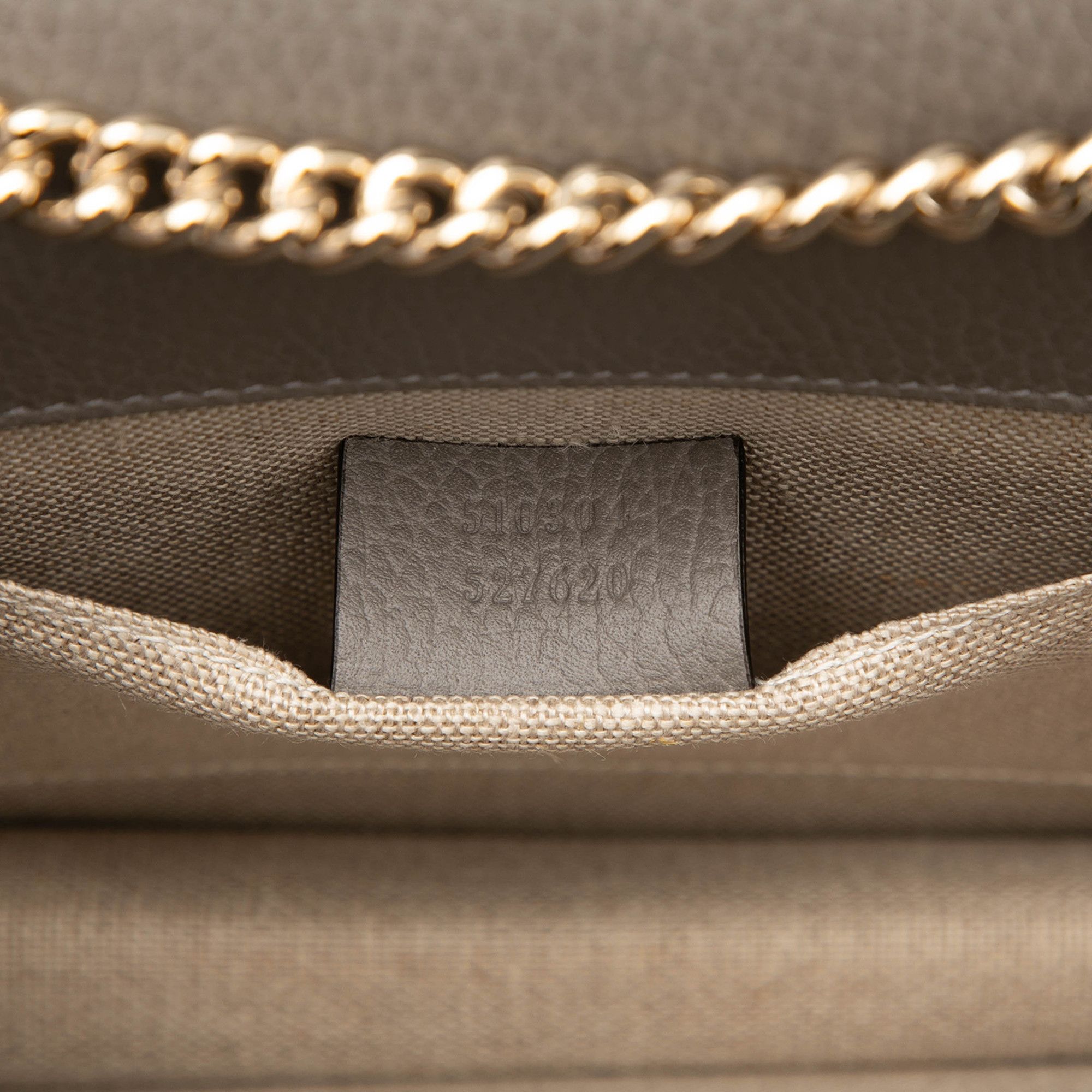 Gucci Gucci Small Dollar Calfskin Interlocking G Crossbody Size ONE SIZE - 6 Thumbnail