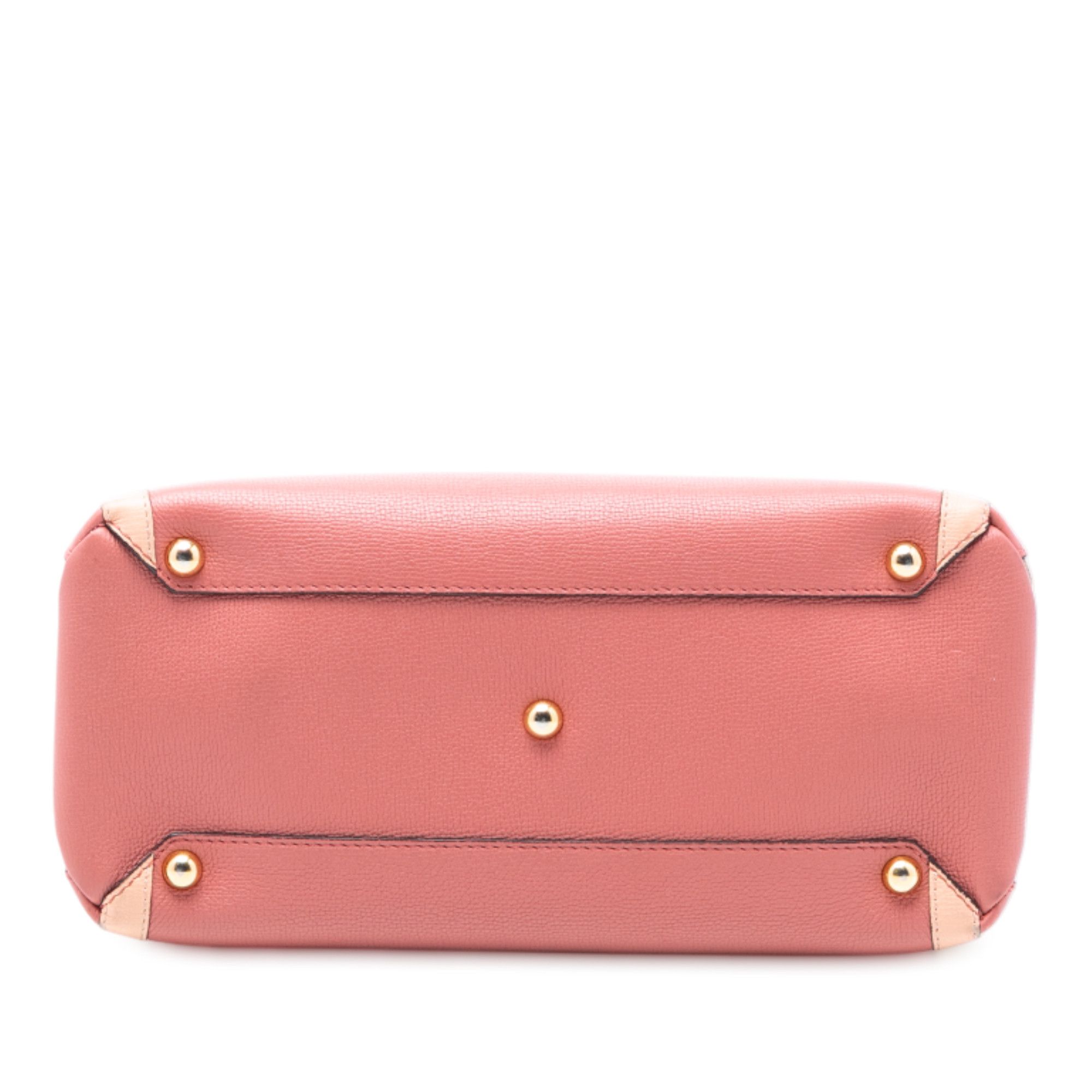 Burberry Burberry Medium Bicolor Leather and House Check Banner Satchel Size ONE SIZE - 3 Thumbnail