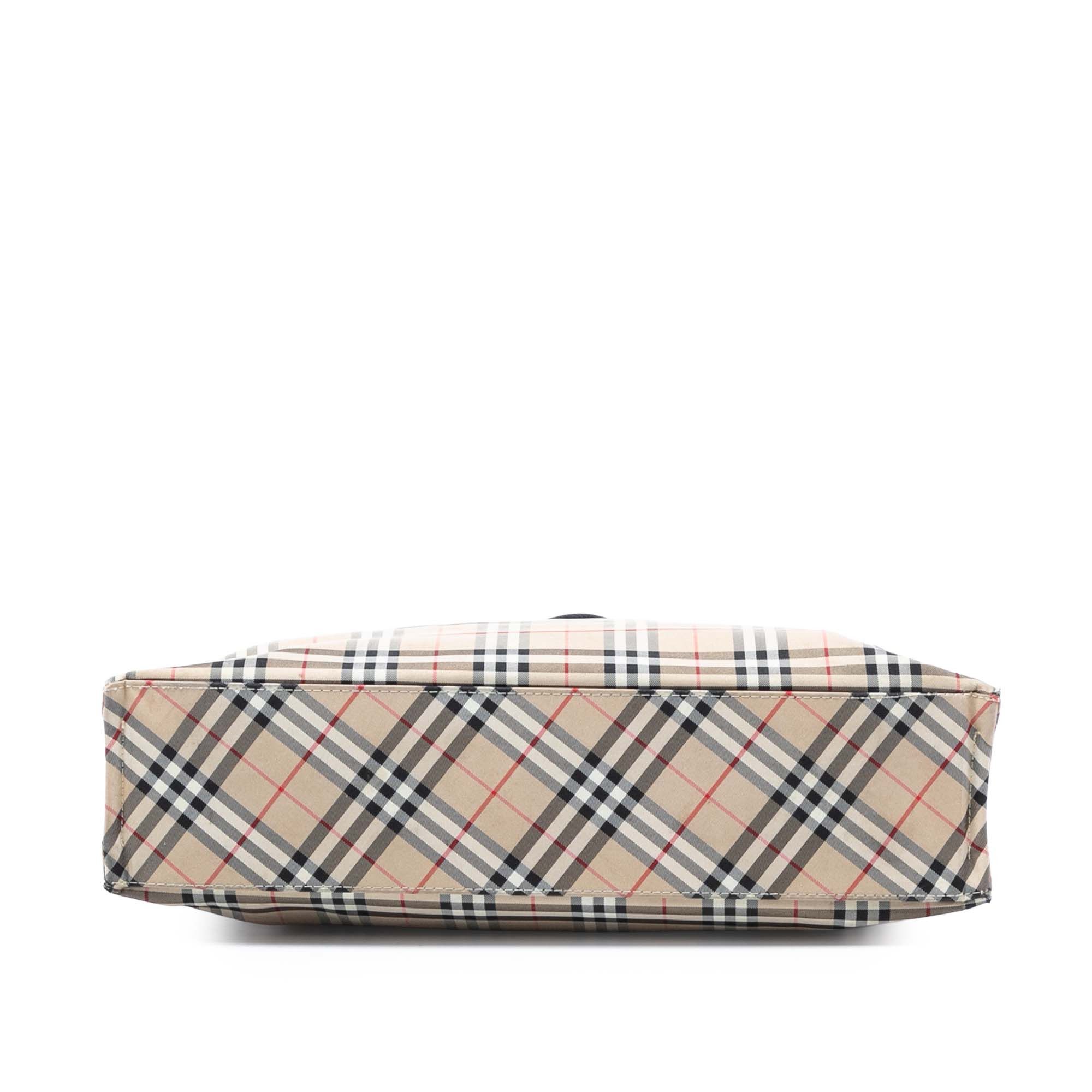Burberry Burberry House Check Canvas Tote Size ONE SIZE - 3 Thumbnail