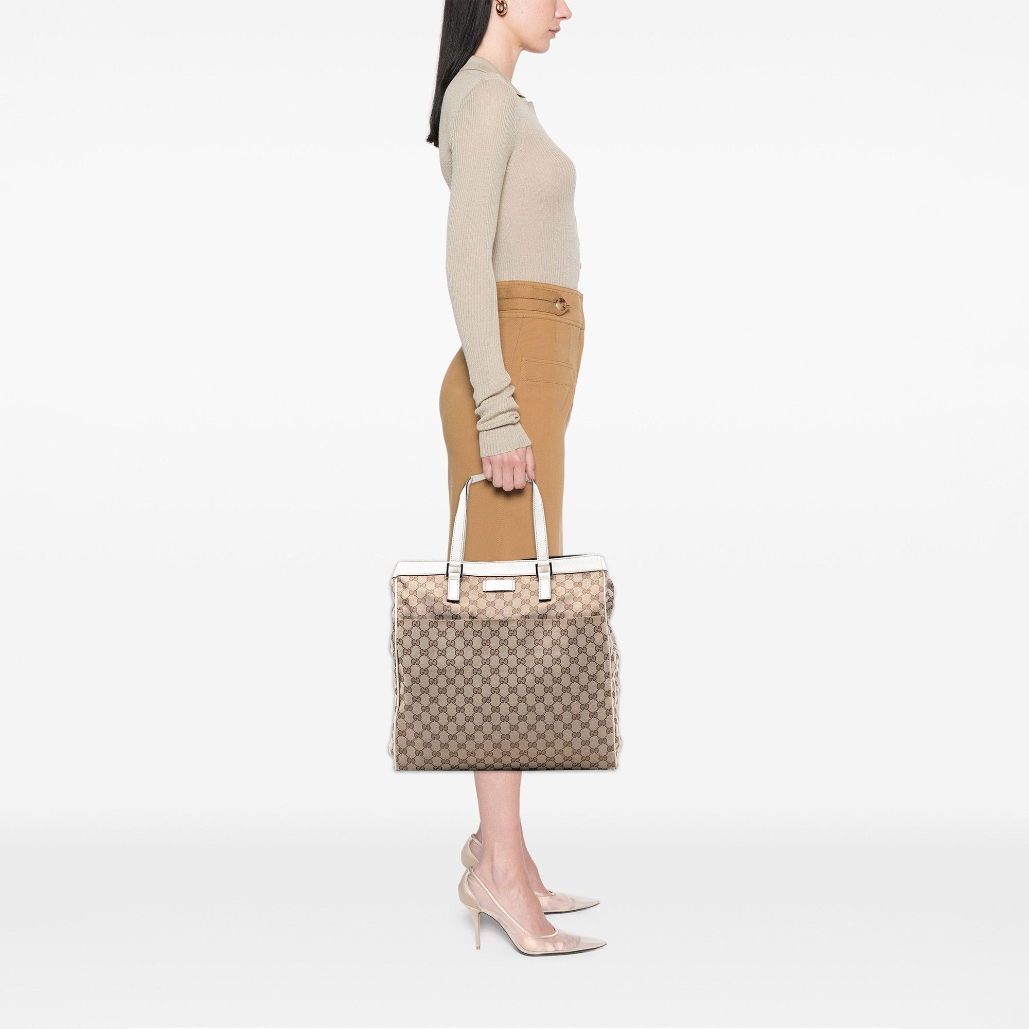 Gucci Gucci GG Canvas Tote Size ONE SIZE - 7 Thumbnail