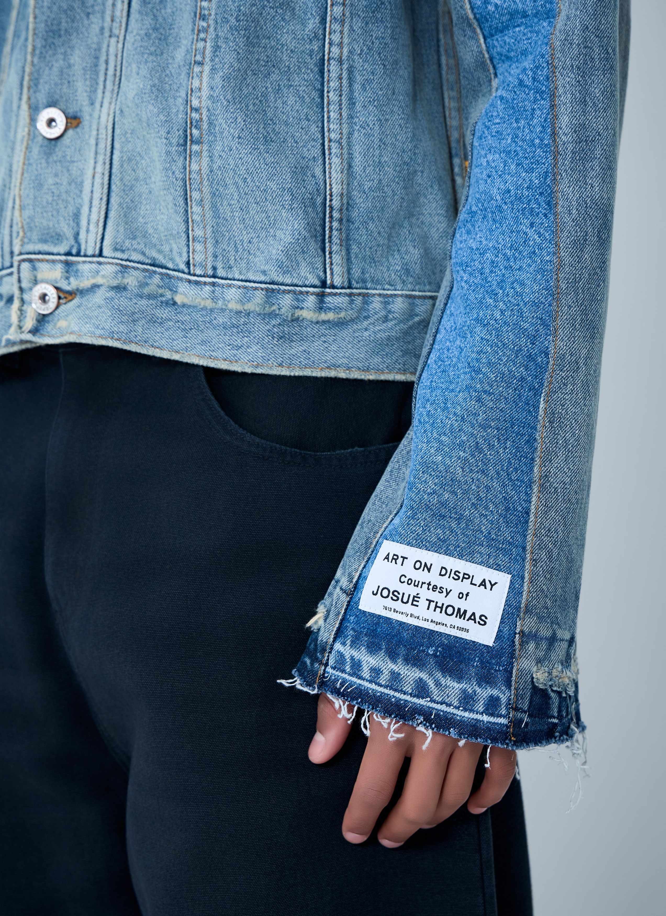 Gallery Dept. Panelled Denim Jacket Size US L / EU 52-54 / 3 - 6 Thumbnail