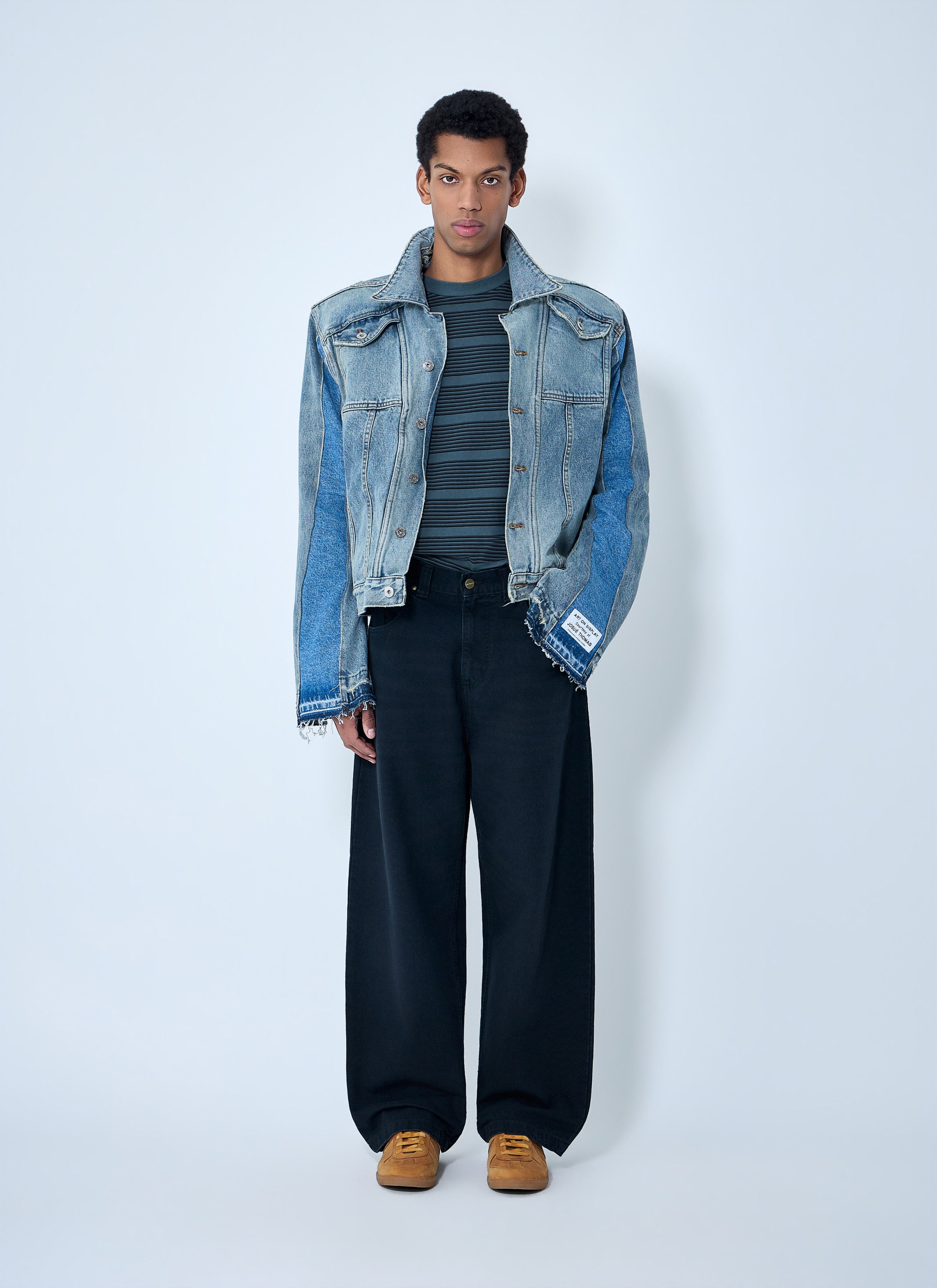 Gallery Dept. Panelled Denim Jacket Size US XL / EU 56 / 4 - 2 Thumbnail