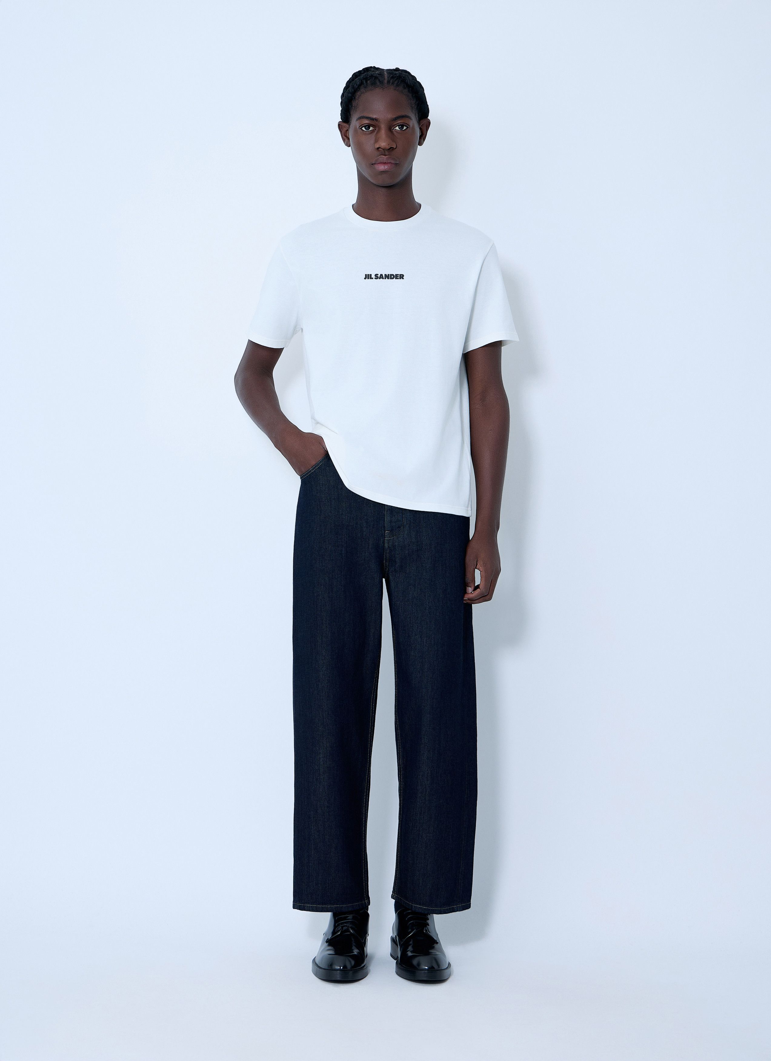 Jil Sander Logo Print T-Shirt Size US M / EU 48-50 / 2 - 2 Thumbnail