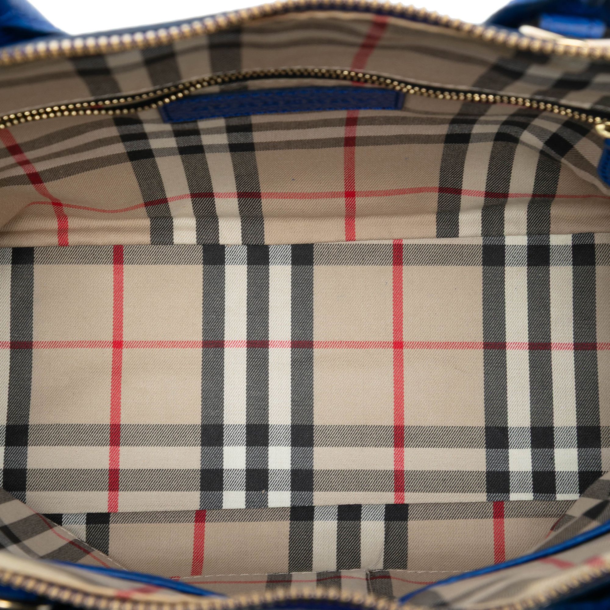 Burberry Burberry Small Grained Calfskin Greenwood Satchel Size ONE SIZE - 4 Thumbnail