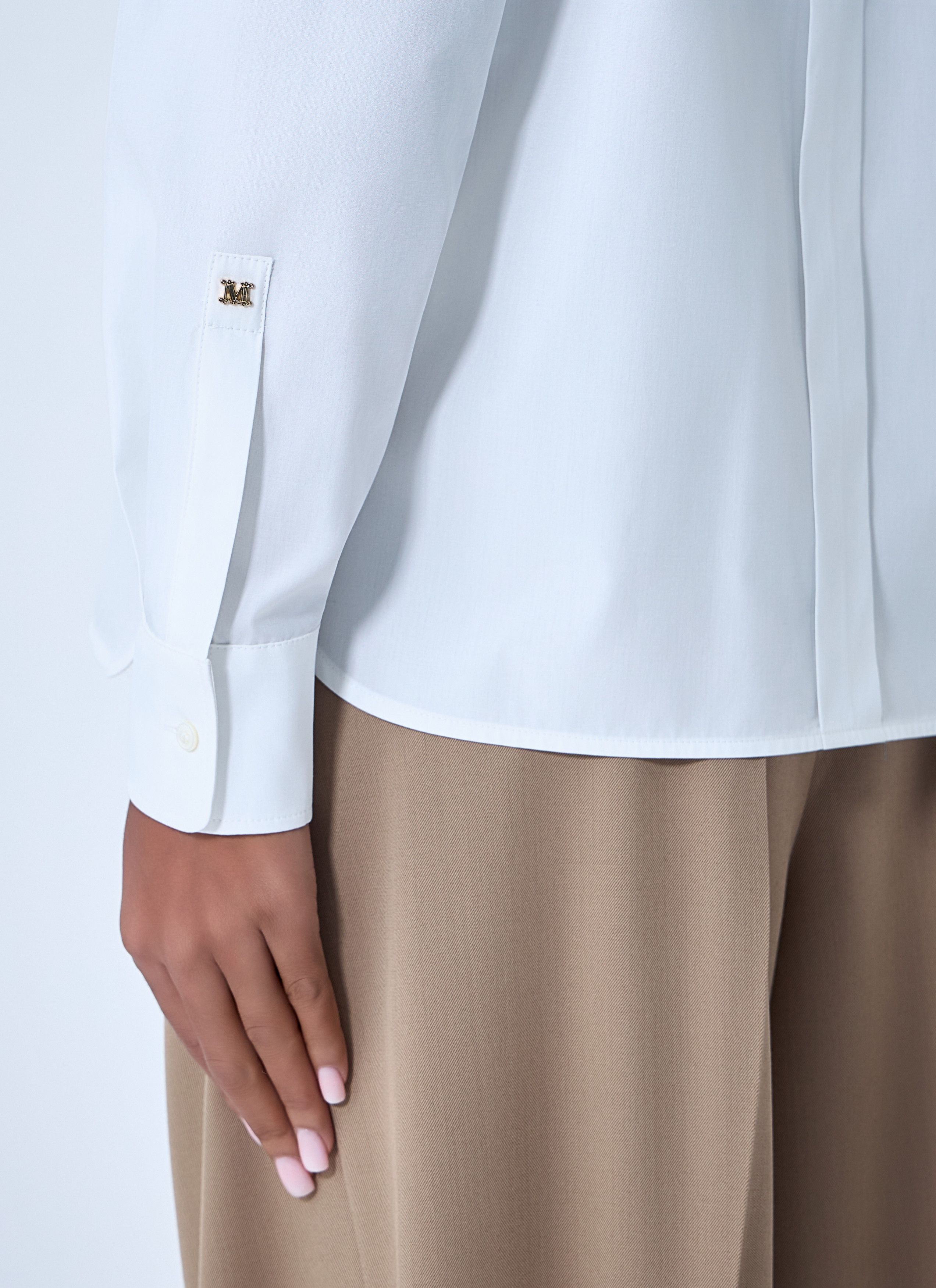 Max Mara Cotton Shirt Size M / US 6-8 / IT 42-44 - 6 Thumbnail