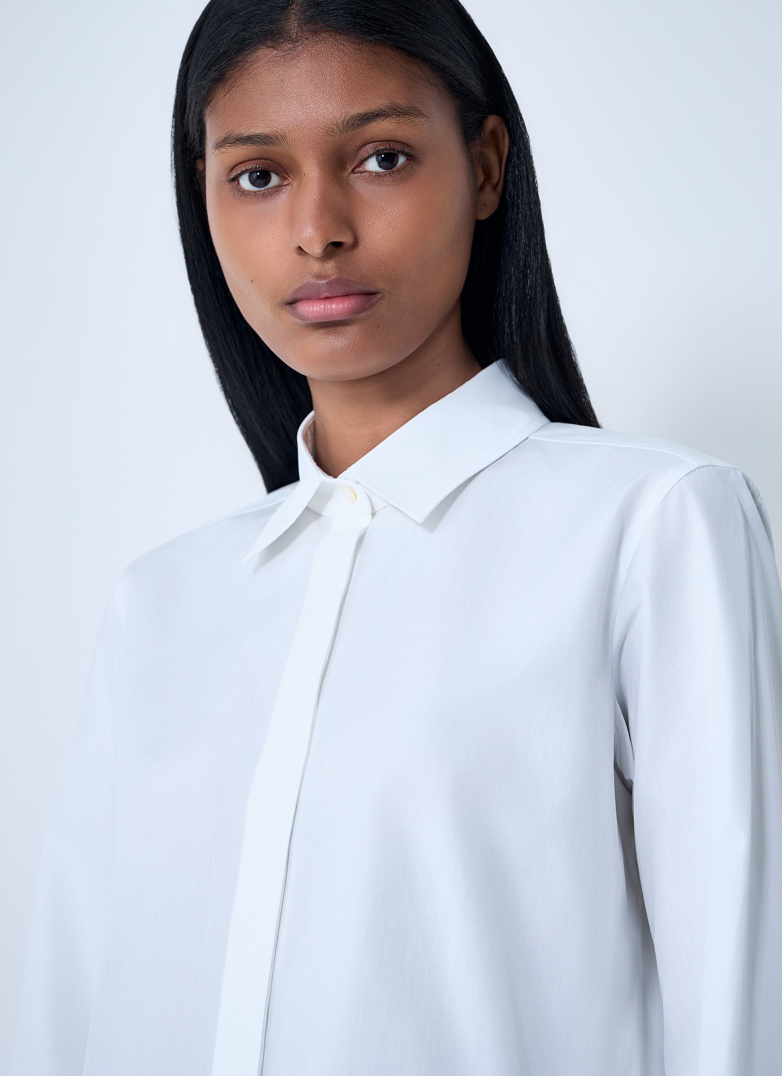 Max Mara Cotton Shirt Size M / US 6-8 / IT 42-44 - 5 Thumbnail