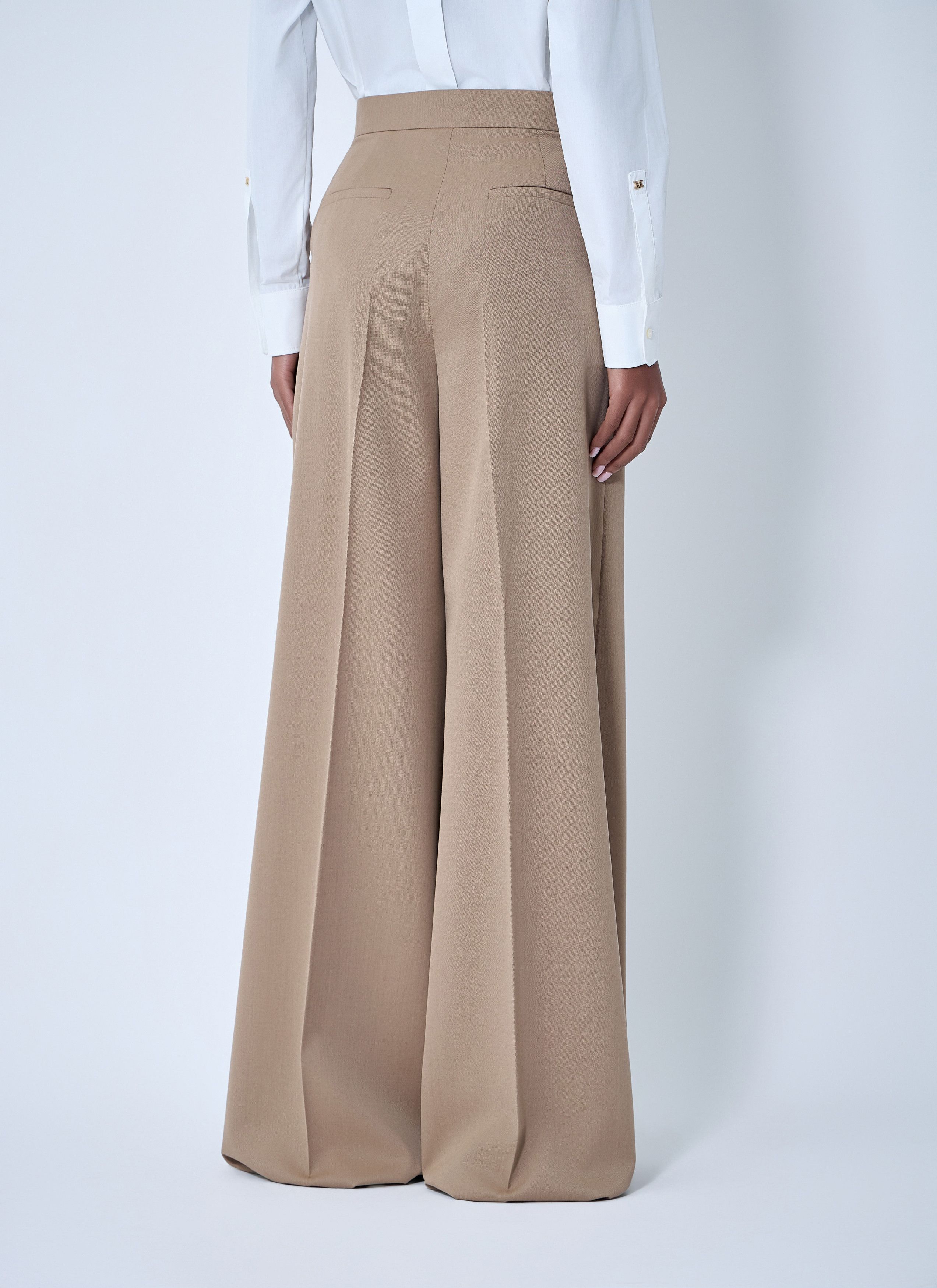 Max Mara Wool Tailored Pants Size 30" / US 8 / IT 44 - 4 Thumbnail