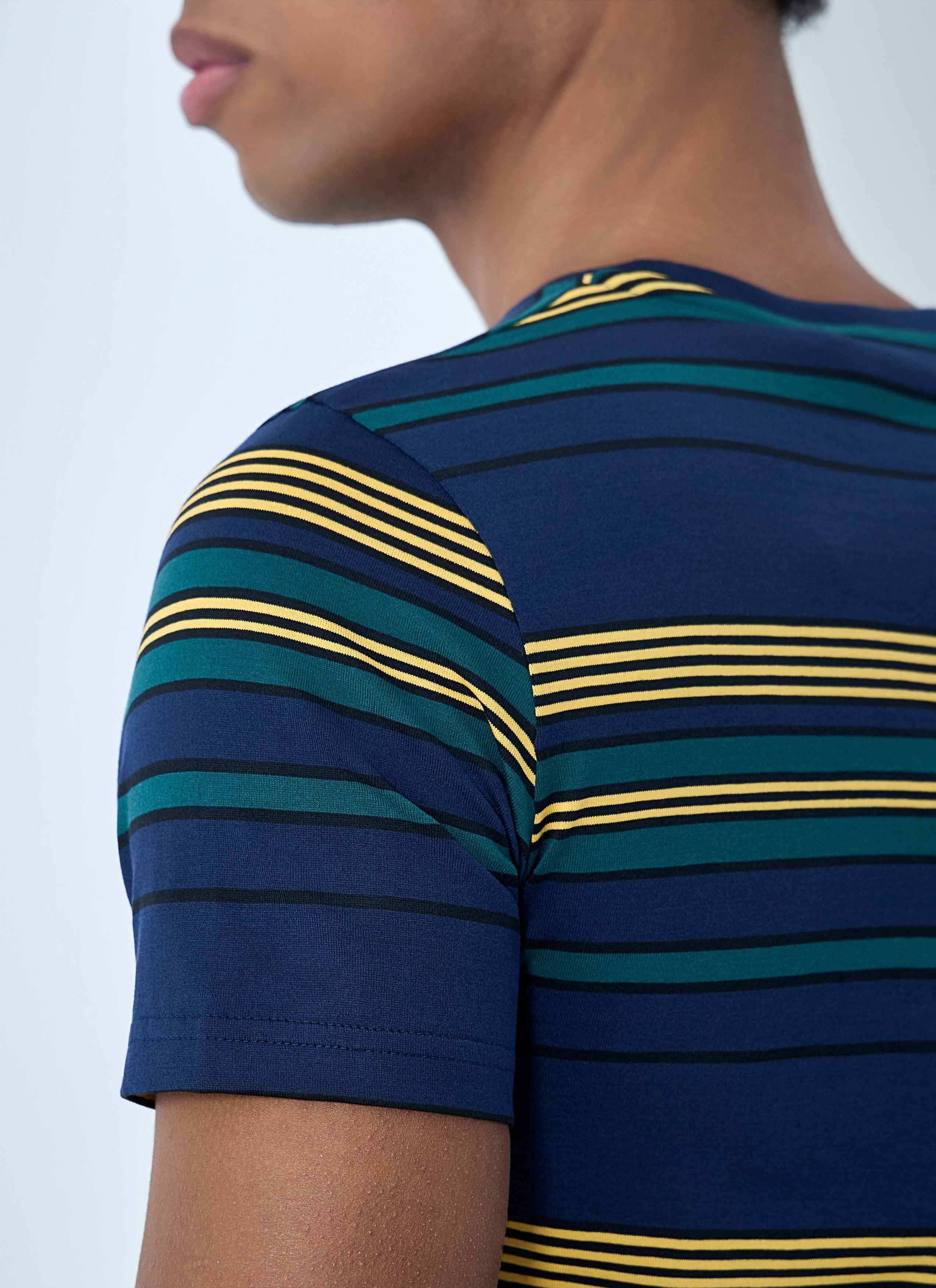 Miu Miu Striped Cotton Jersey T-Shirt Size US M / EU 48-50 / 2 - 6 Thumbnail