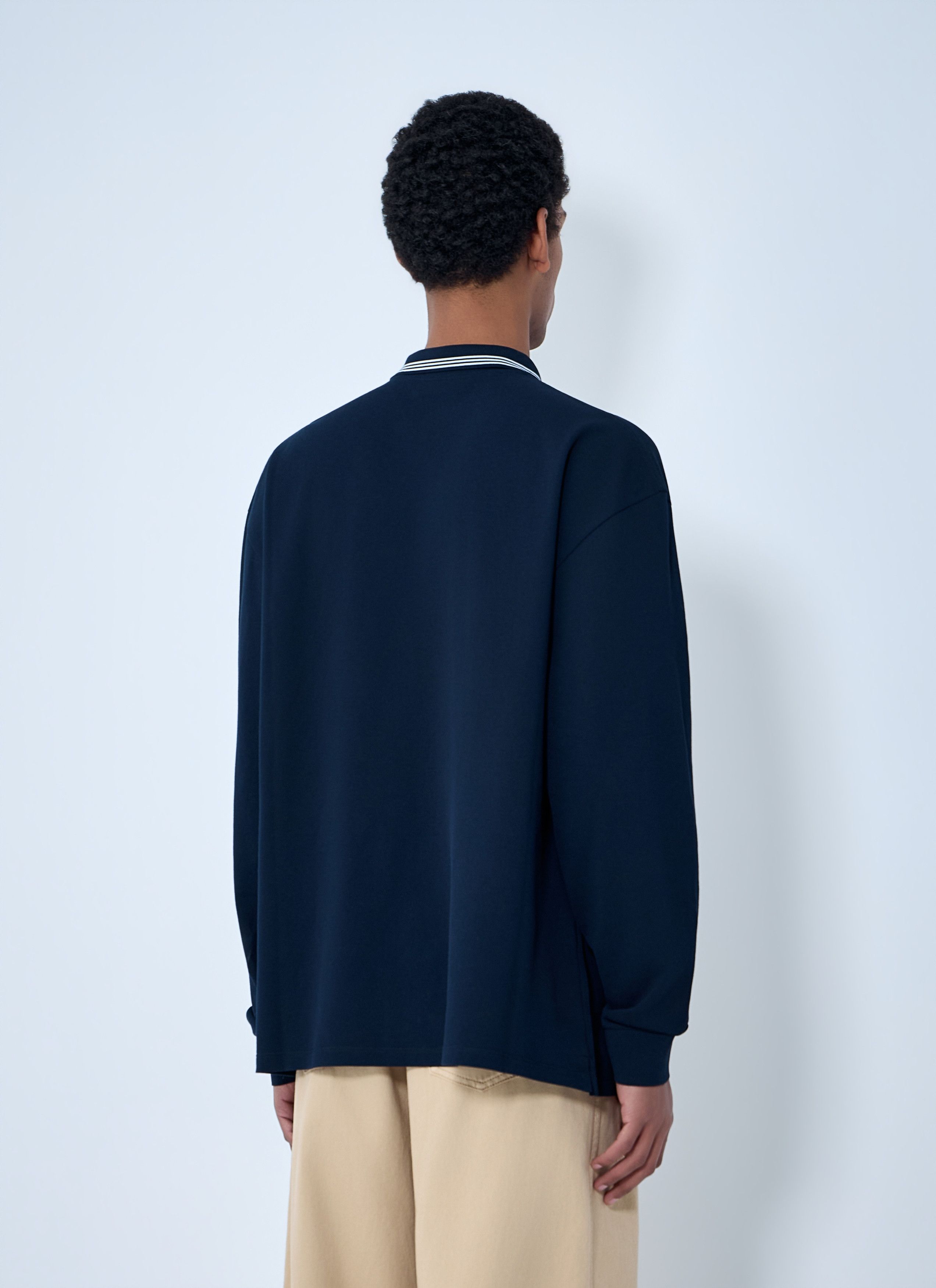 Miu Miu Half-Zip Polo Shirt Size US XXL / EU 58 / 5 - 4 Thumbnail