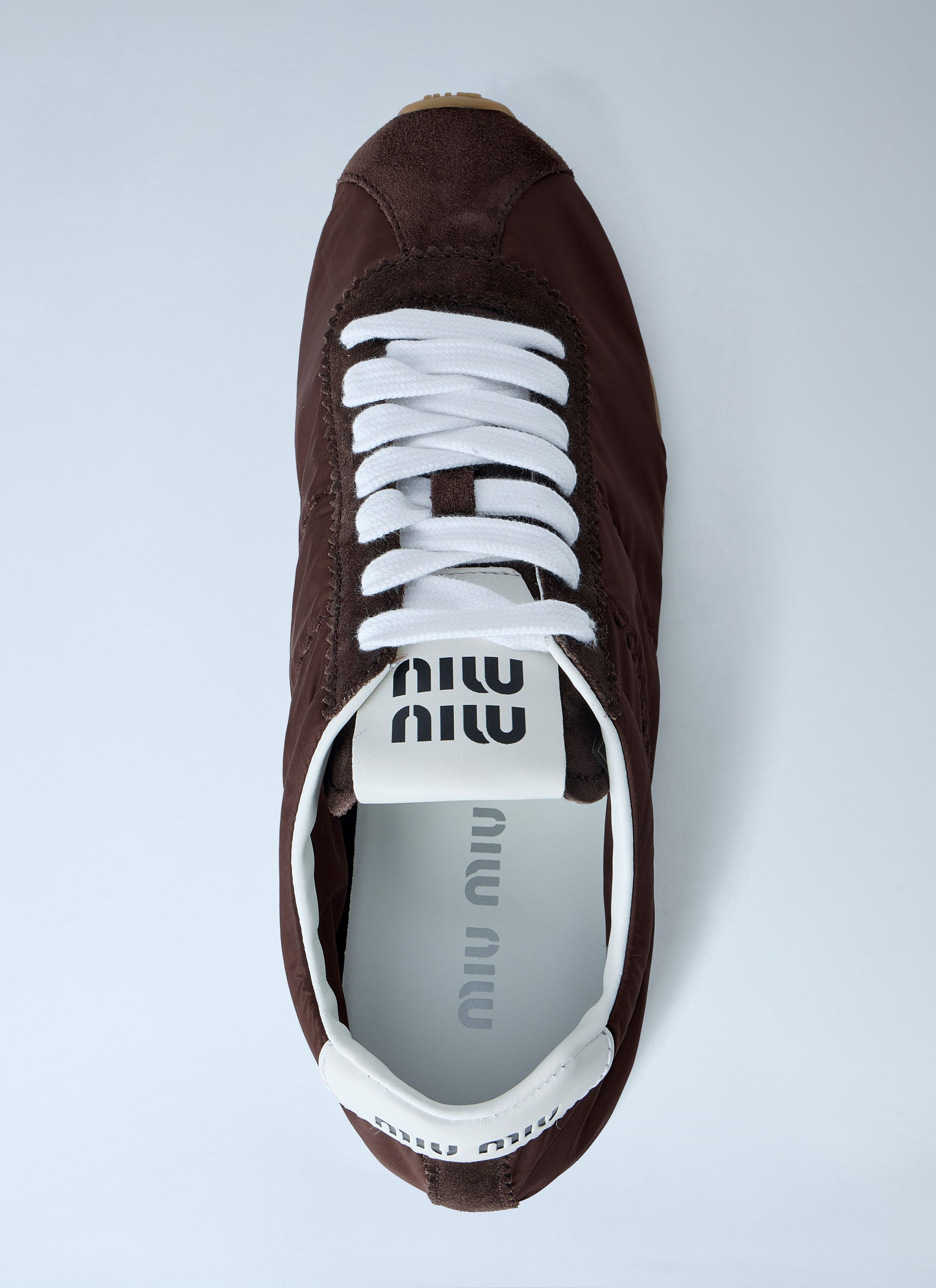 Miu Miu Logo Patch Sneakers Size US 10 / IT 40 - 6 Thumbnail