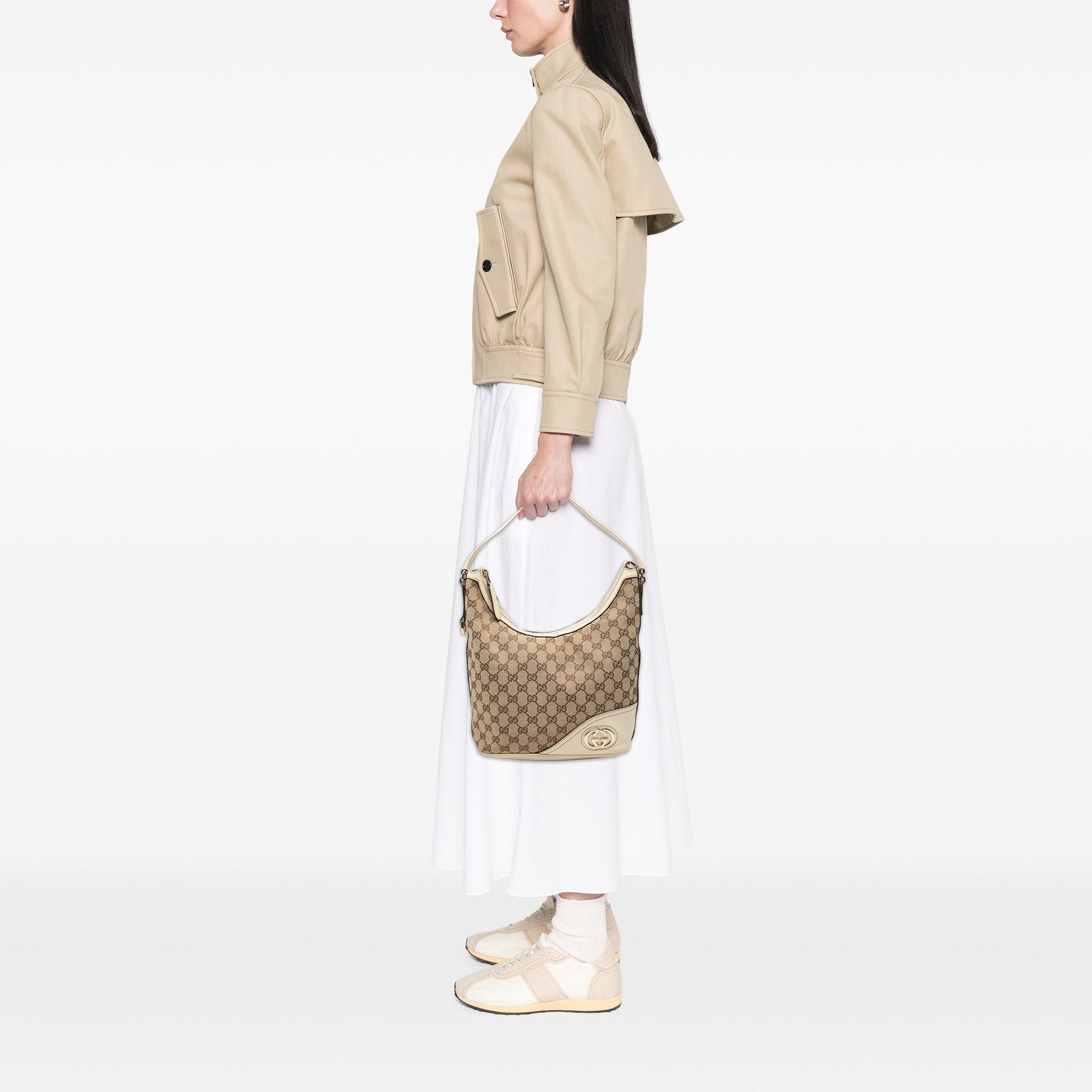 Gucci Gucci GG Canvas New Britt Shoulder Bag Size ONE SIZE - 7 Thumbnail