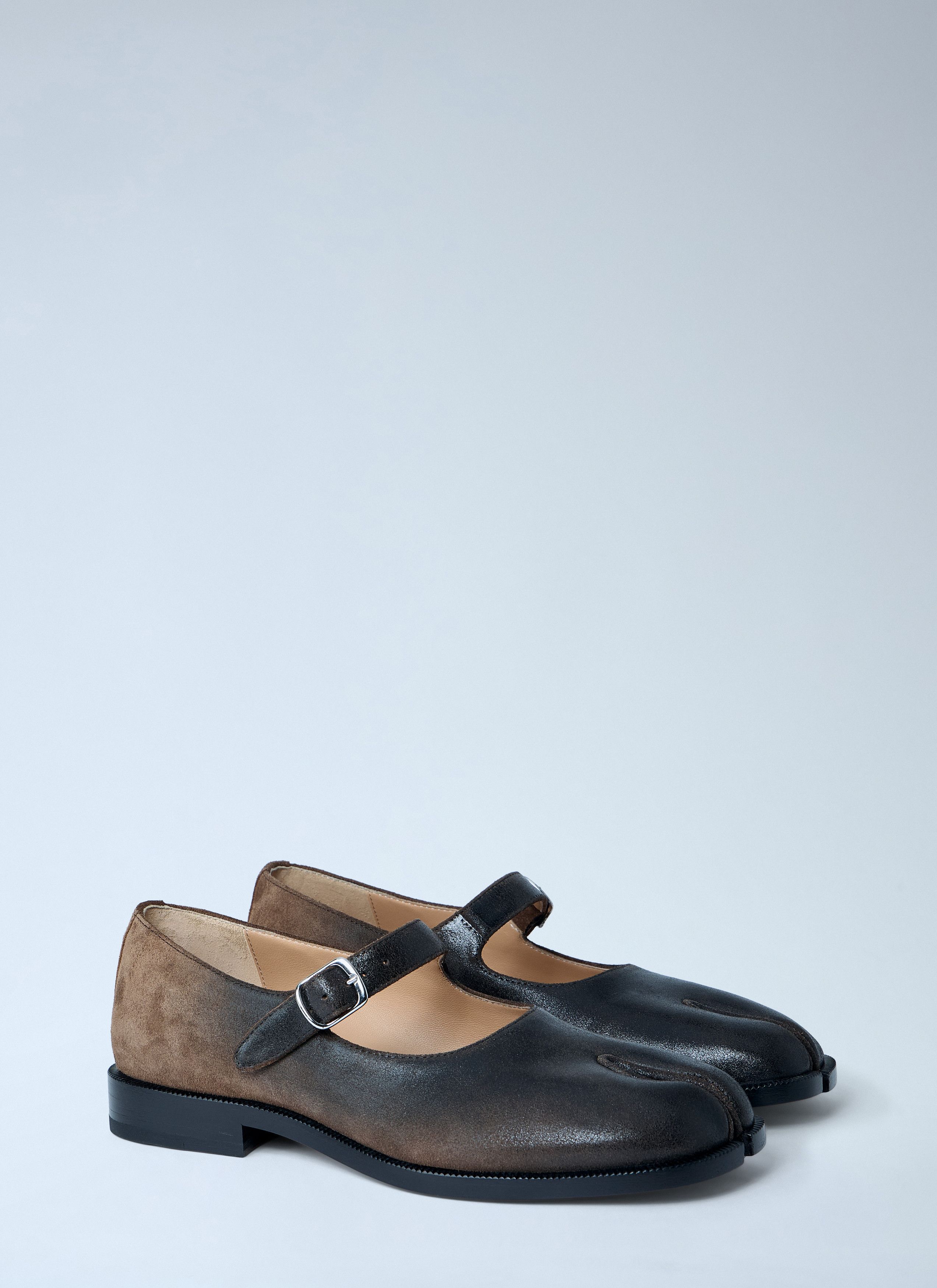Maison Margiela Tabi Mary Jane Leather Flats Size US 10 / IT 40 - 2 Thumbnail
