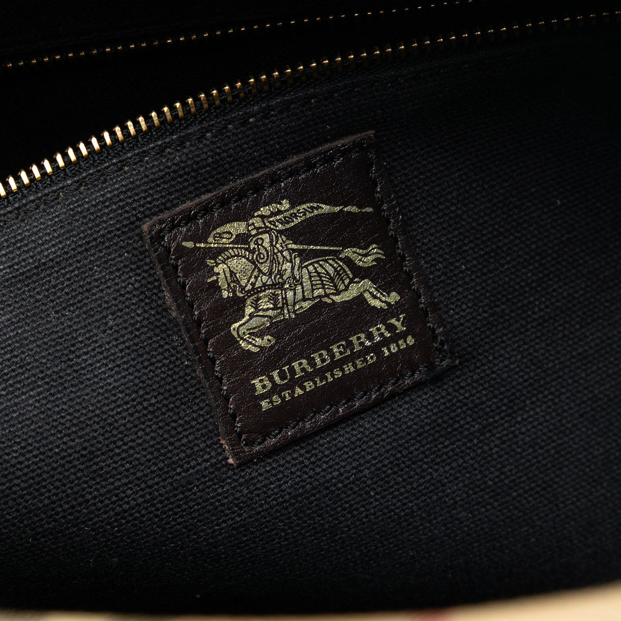 Burberry Burberry Haymarket Check Coated Canvas Messenger Bag Size ONE SIZE - 5 Thumbnail