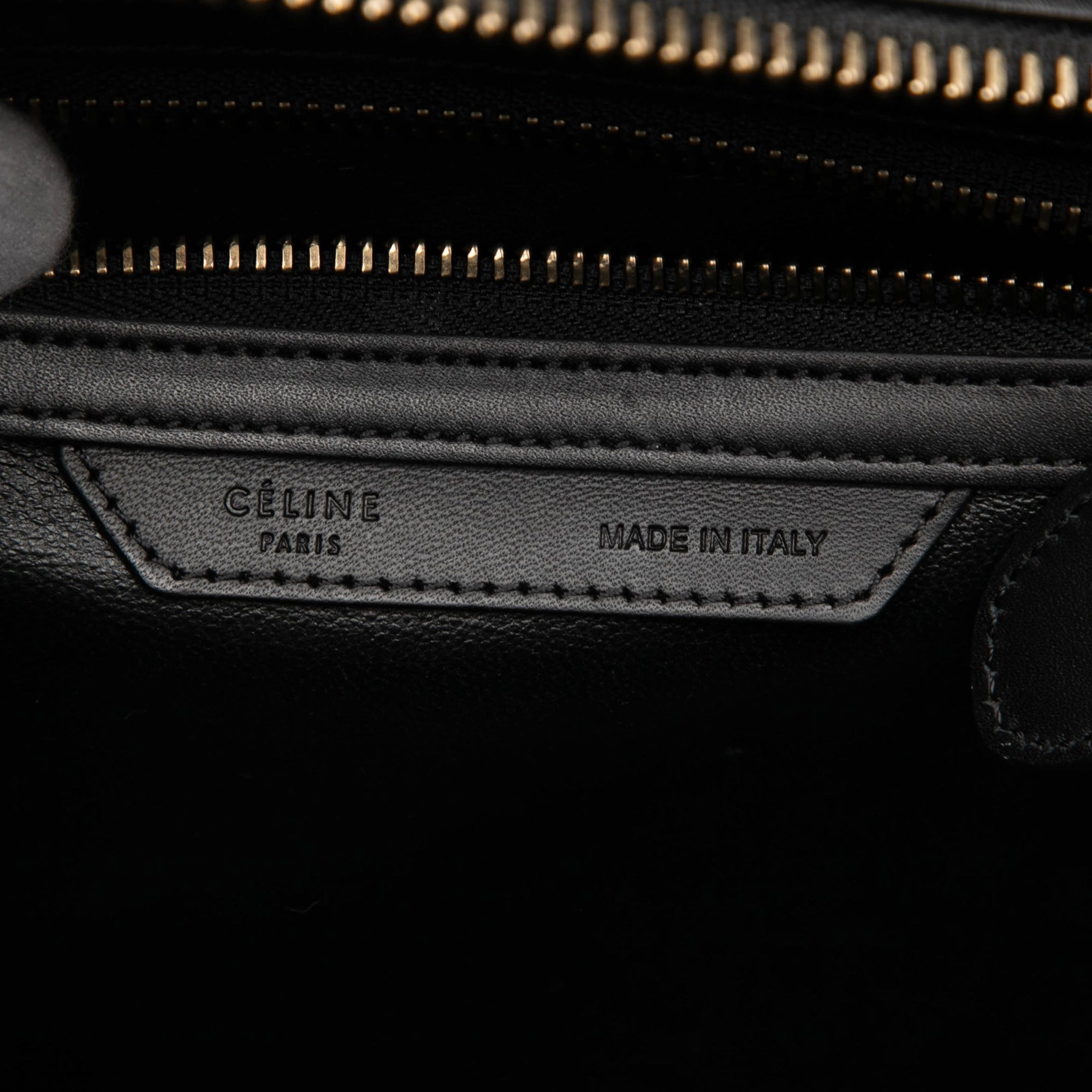 Celine Celine Micro Tricolor Leather Luggage Tote Size ONE SIZE - 5 Thumbnail