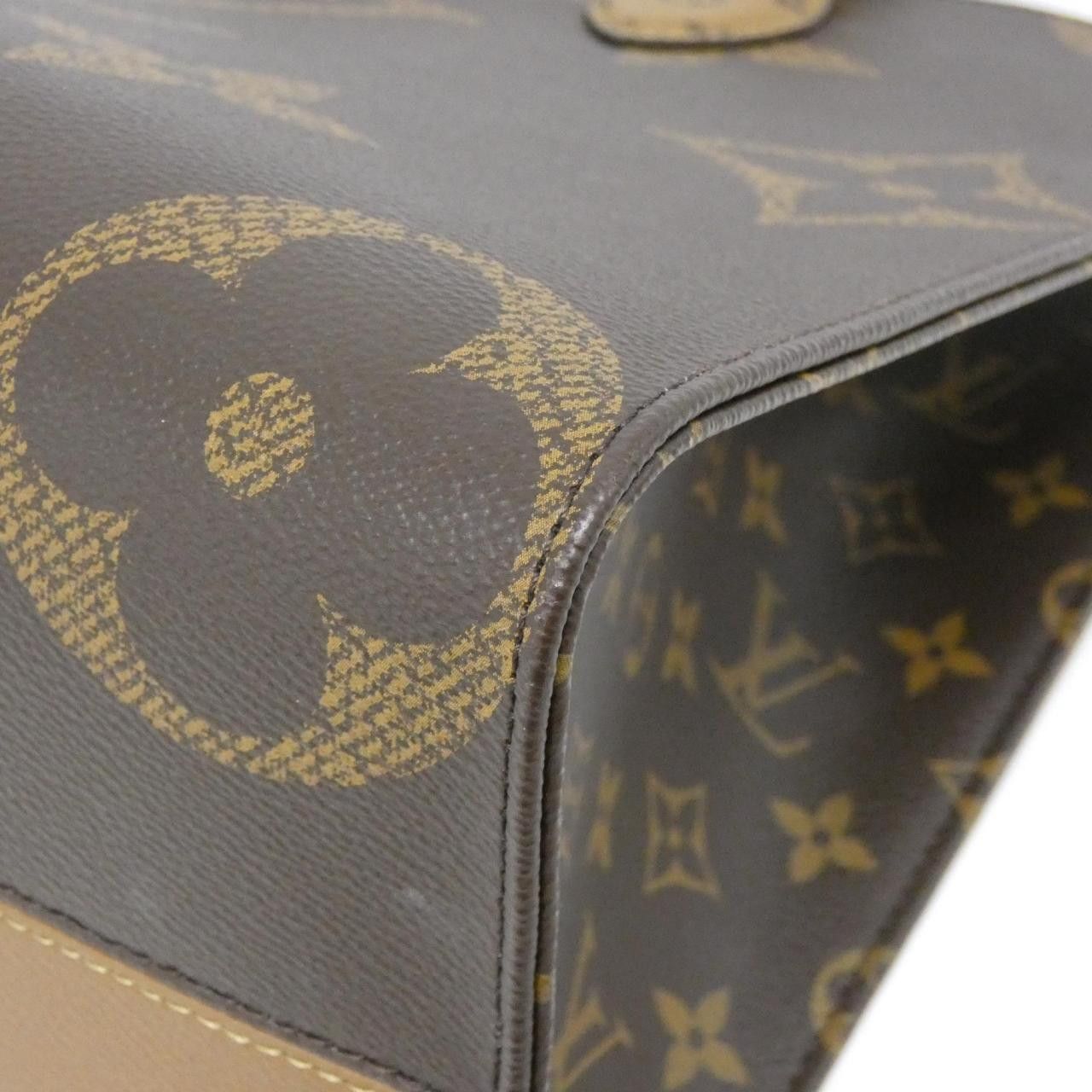 Louis Vuitton Louis Vuitton Louis Vuitton OnTheGo Monogram Coated Canvas Bag Textile Tote Bag M45321 DUTY FREE for USA Size ONE SIZE - 3 Thumbnail