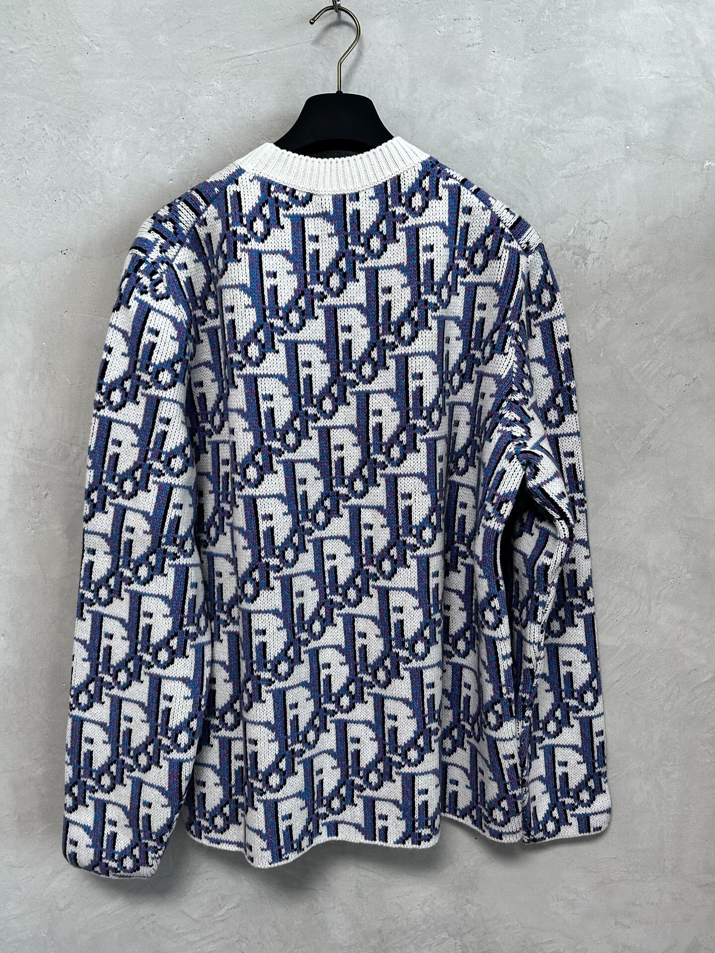Dior Dior Stussy Logo Knit Sweater XL Size US XL / EU 56 / 4 - 2 Thumbnail