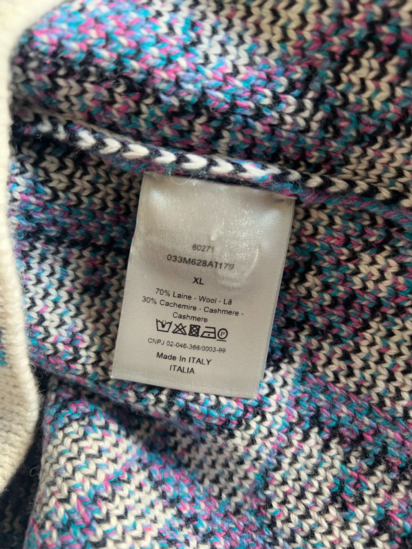 Dior Dior Stussy Logo Knit Sweater XL Size US XL / EU 56 / 4 - 4 Thumbnail