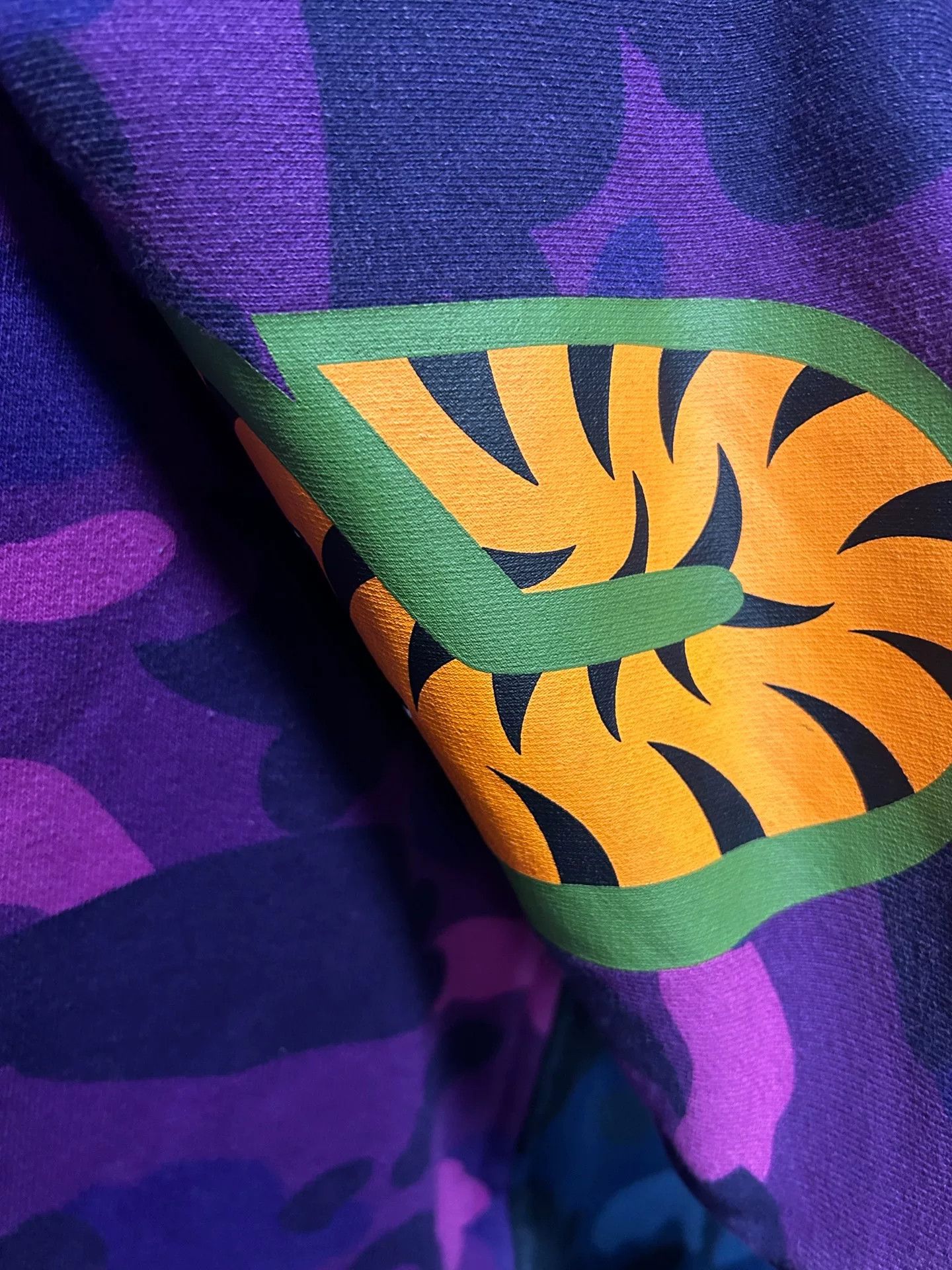Bape Bape Shark Jacket Blue Purple Size M Size US M / EU 48-50 / 2 - 4 Thumbnail