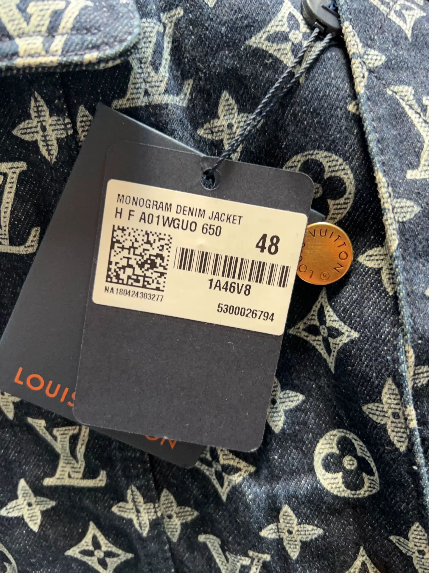 Louis Vuitton LOUIS VUITTON Monogram Denim Jacket Size US M / EU 48-50 / 2 - 5 Thumbnail