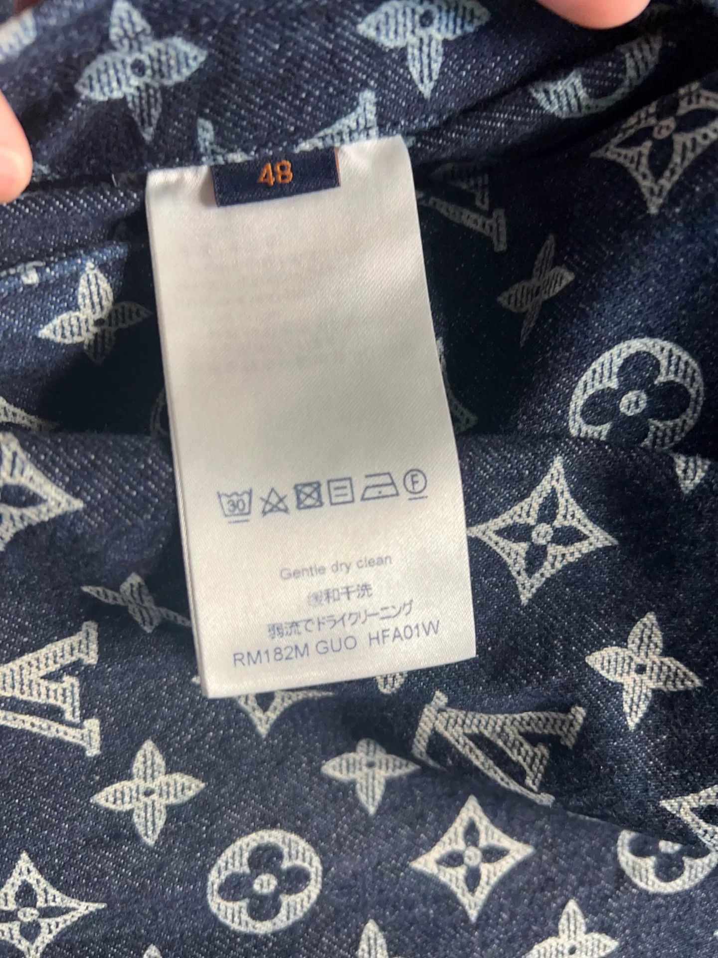 Louis Vuitton LOUIS VUITTON Monogram Denim Jacket Size US M / EU 48-50 / 2 - 4 Thumbnail