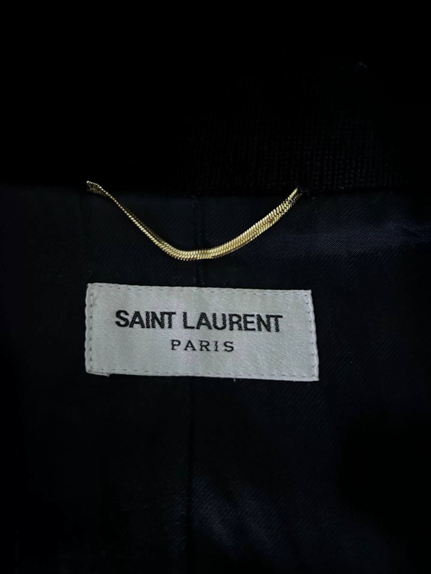 Saint Laurent Paris Saint Laurent Classic Black and White Baseball Jacket Size US XS / EU 42 / 0 - 4 Thumbnail