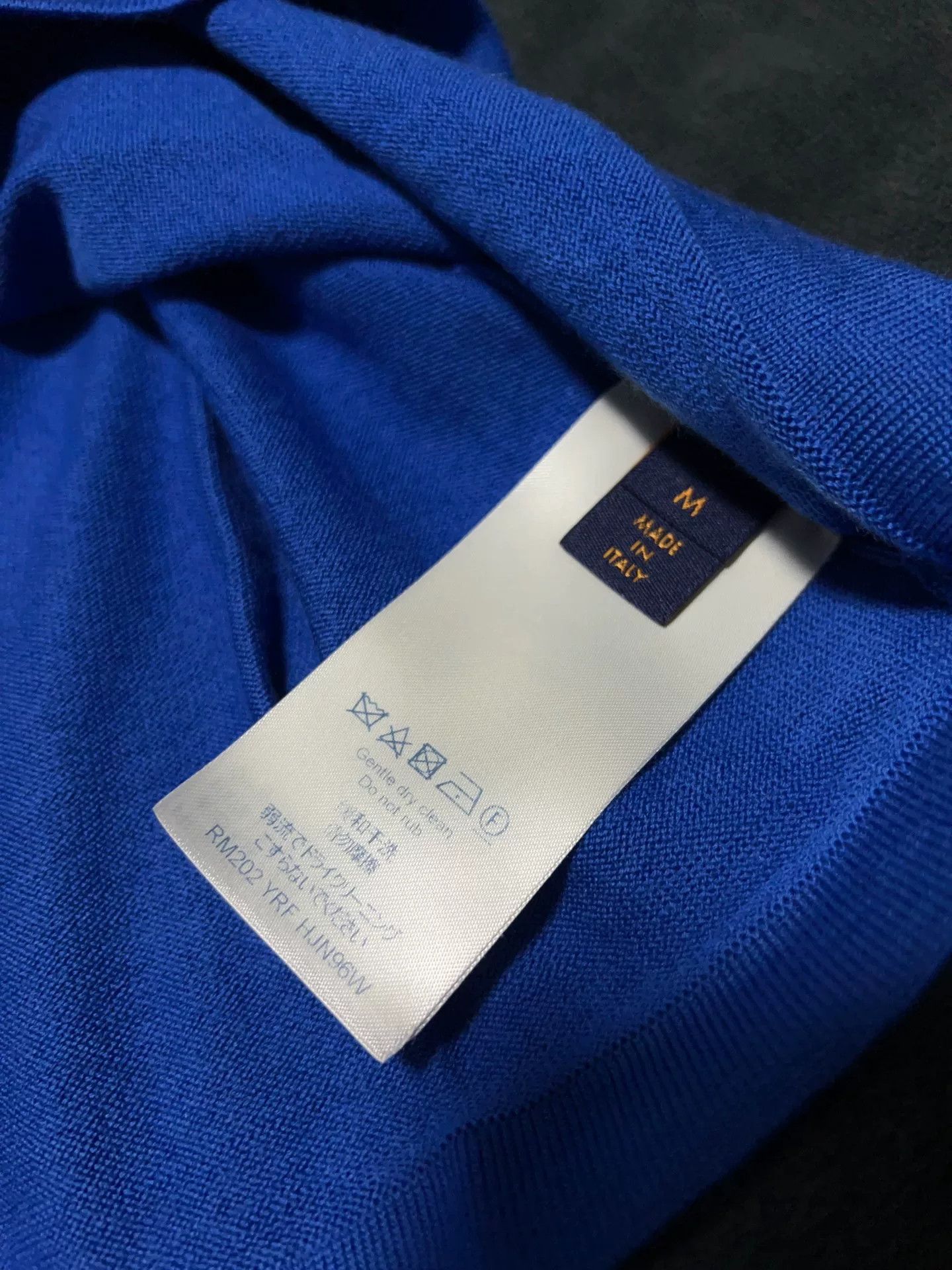 Louis Vuitton Louis Vuitton Blue Cloud Knit T-Shirt Size US M / EU 48-50 / 2 - 3 Thumbnail