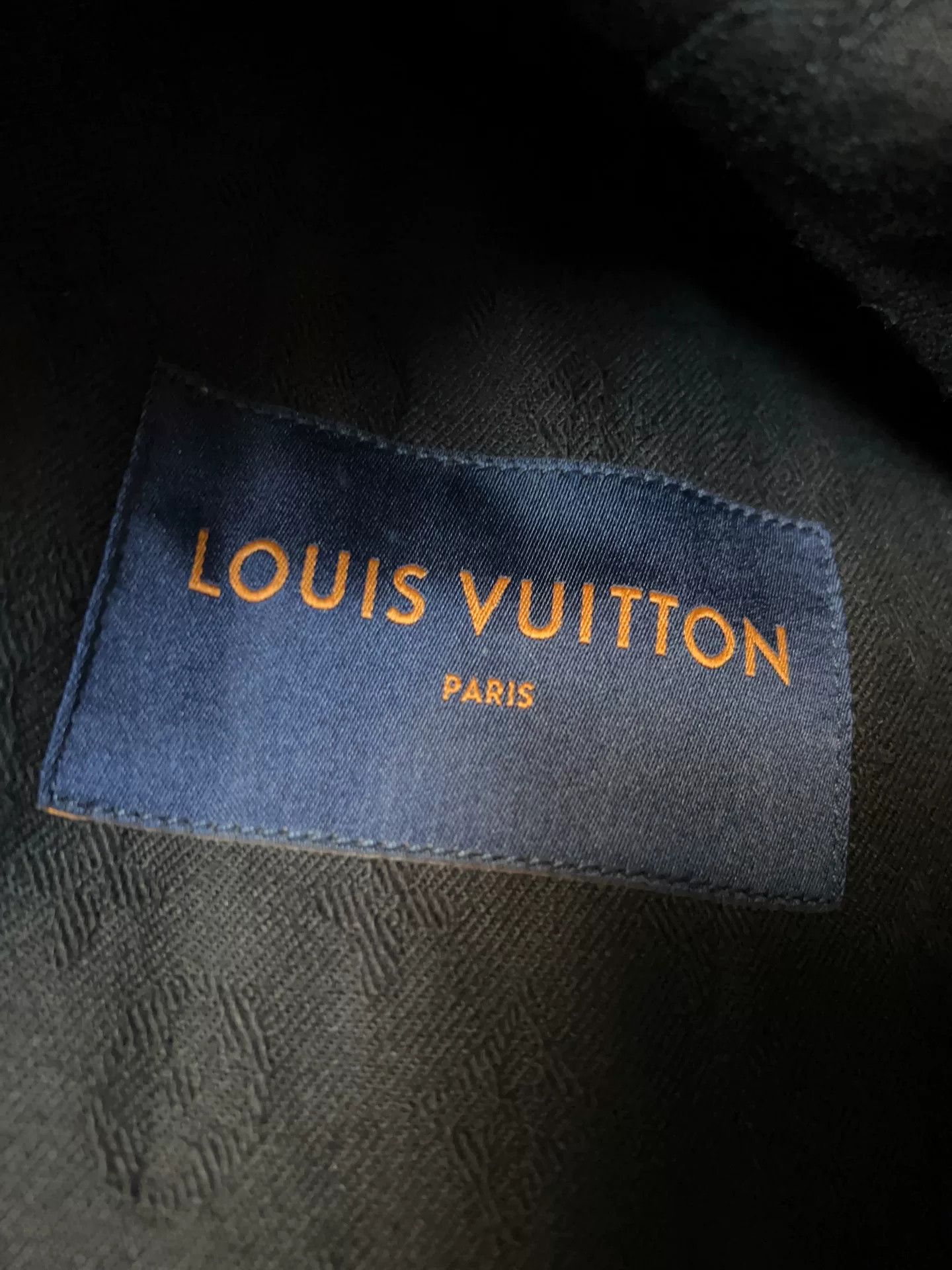 Louis Vuitton Louis Vuitton Black Patterned Denim Jacket Size US S / EU 44-46 / 1 - 4 Thumbnail
