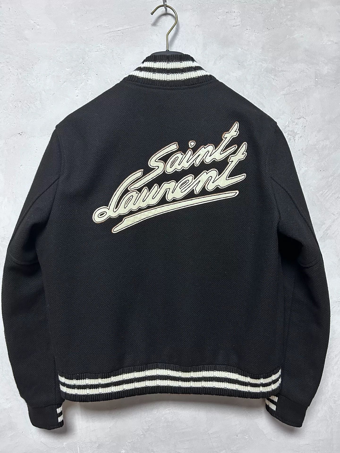 Saint Laurent Paris Saint Laurent Classic Signature Baseball Jacket Size US M / EU 48-50 / 2 - 3 Thumbnail