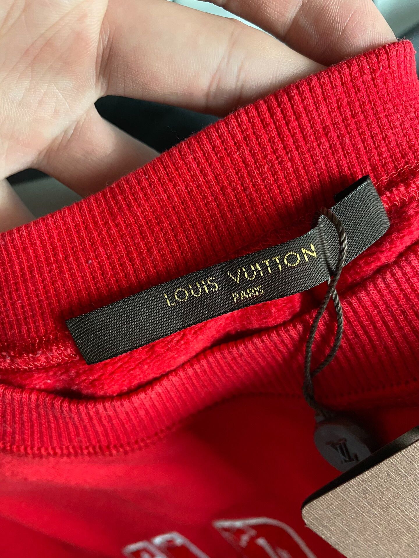 Louis Vuitton LV Supreme Red Sweatshirt XXS Size US XXS / EU 40 - 3 Thumbnail