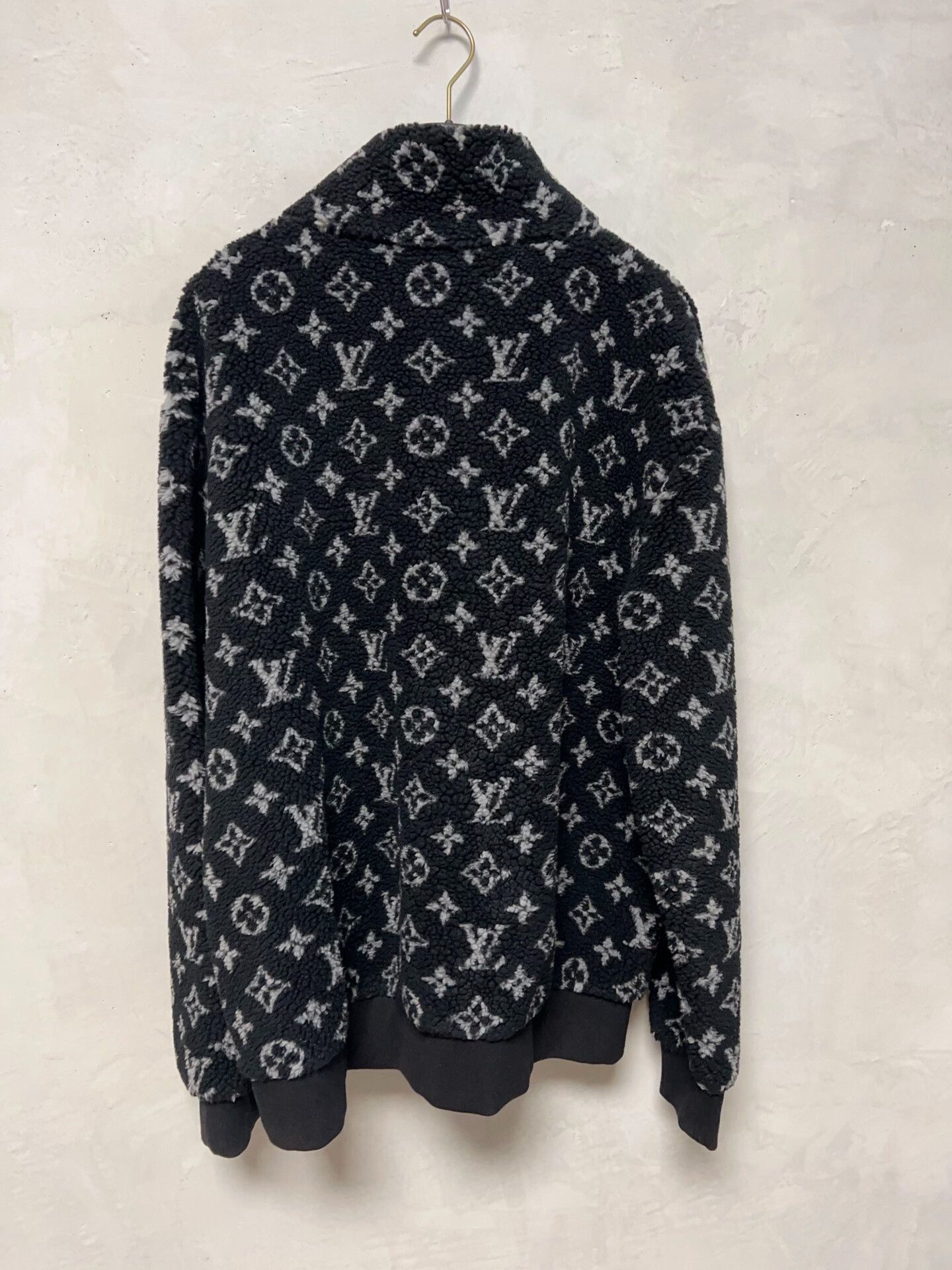 Louis Vuitton Louis Vuitton Teddy Coat Black XXL Size XXL / US 16-18 / IT 52-54 - 2 Thumbnail