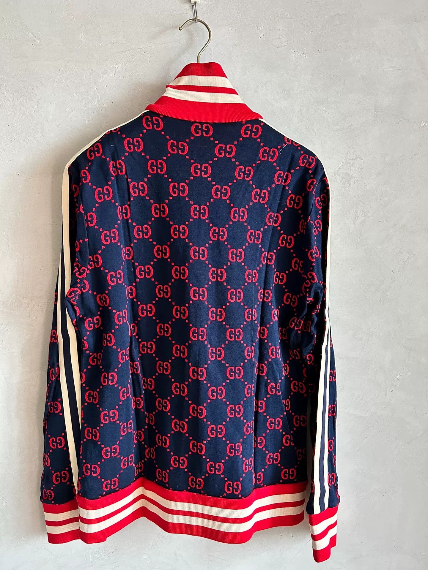 Gucci Gucci Red Logo School Jacket XL Size US XL / EU 56 / 4 - 3 Thumbnail