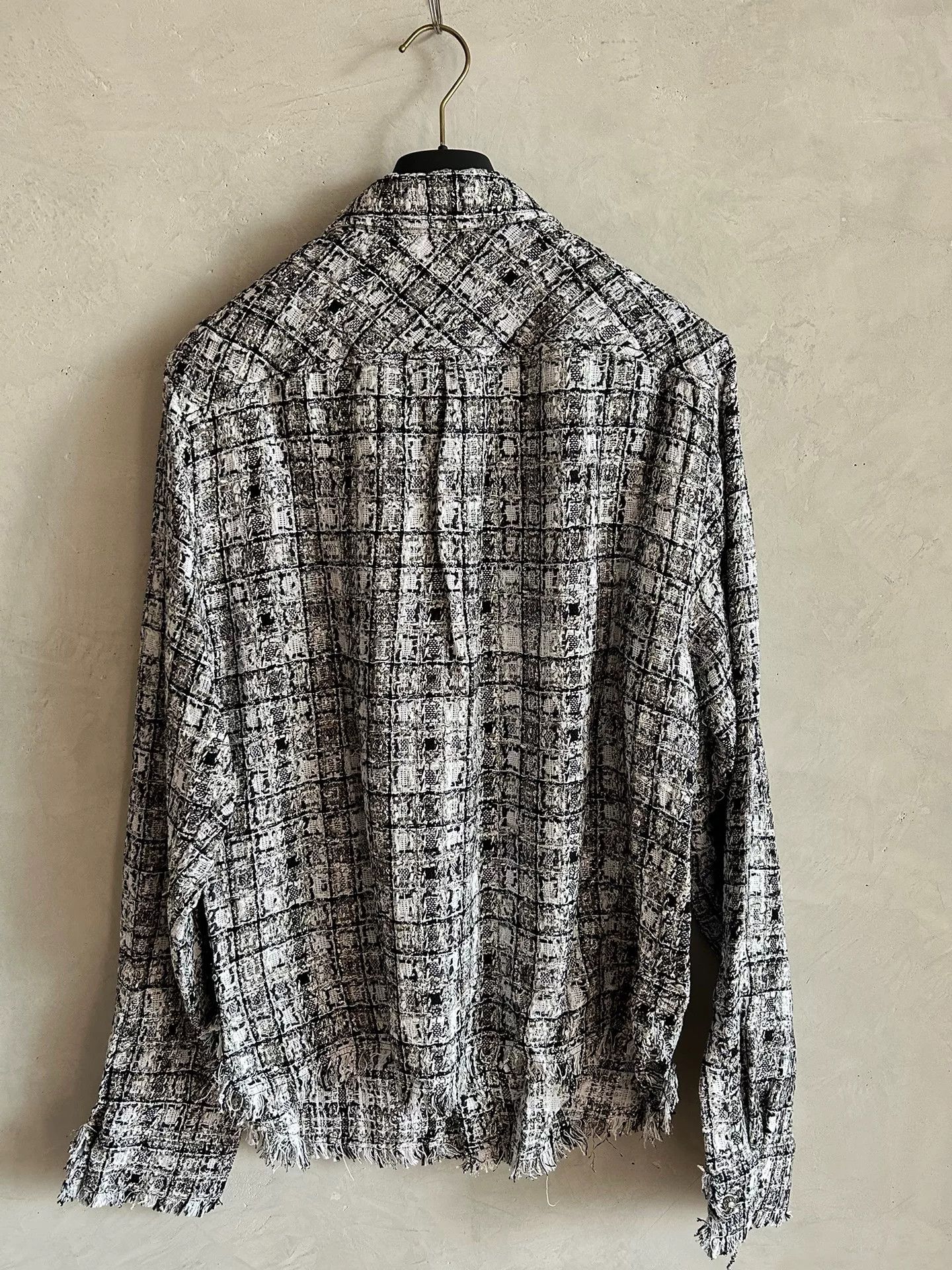 Faith Connexion Faith Connexion Silver Tweed Shirt Size M / US 6-8 / IT 42-44 - 2 Thumbnail