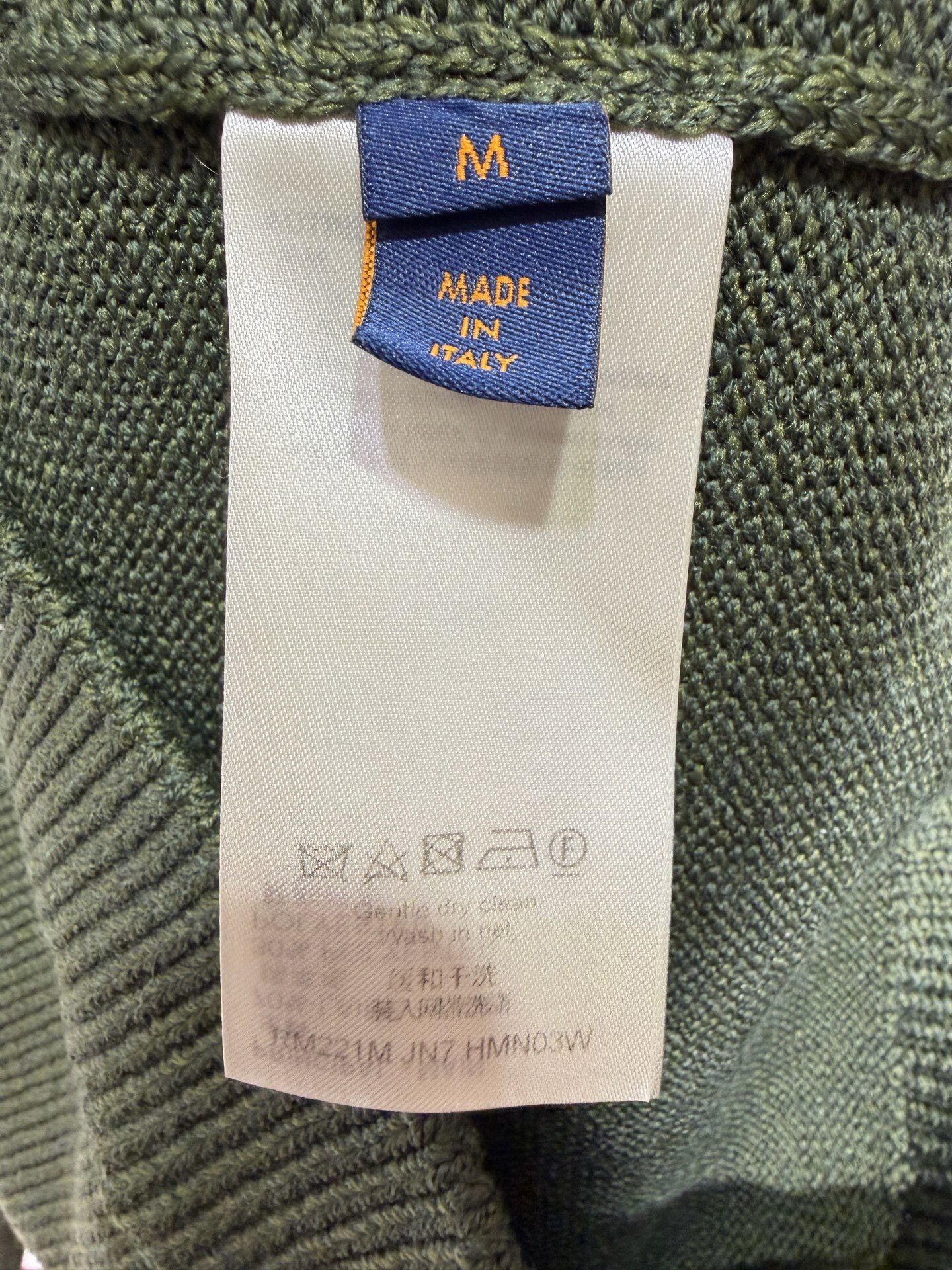 Louis Vuitton Louis Vuitton Nigo Collaboration Green Sweater Size US M / EU 48-50 / 2 - 7 Thumbnail