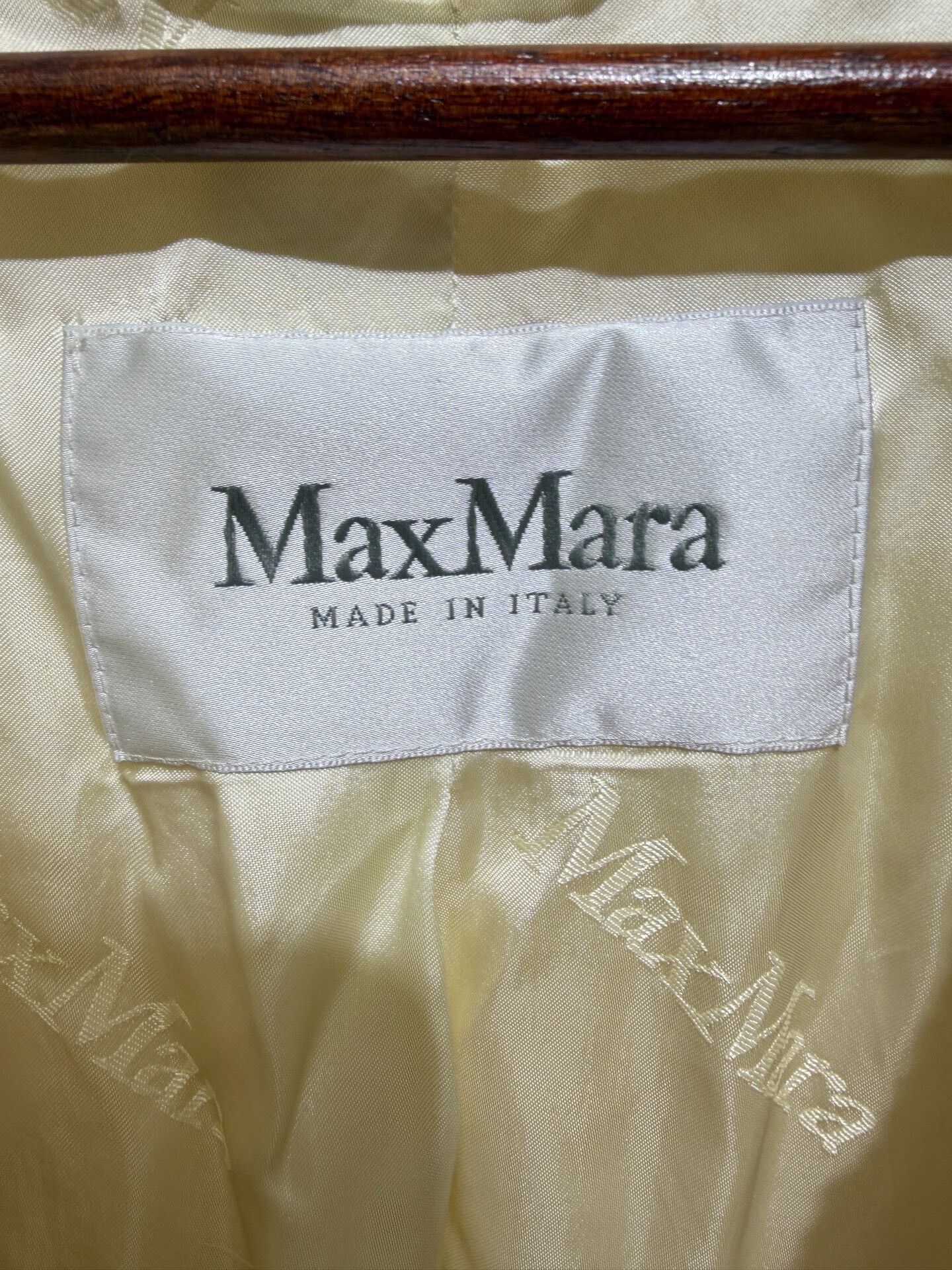 Max Mara Maxmara Teddy Collection White Coat Size S / US 4 / IT 40 - 5 Thumbnail