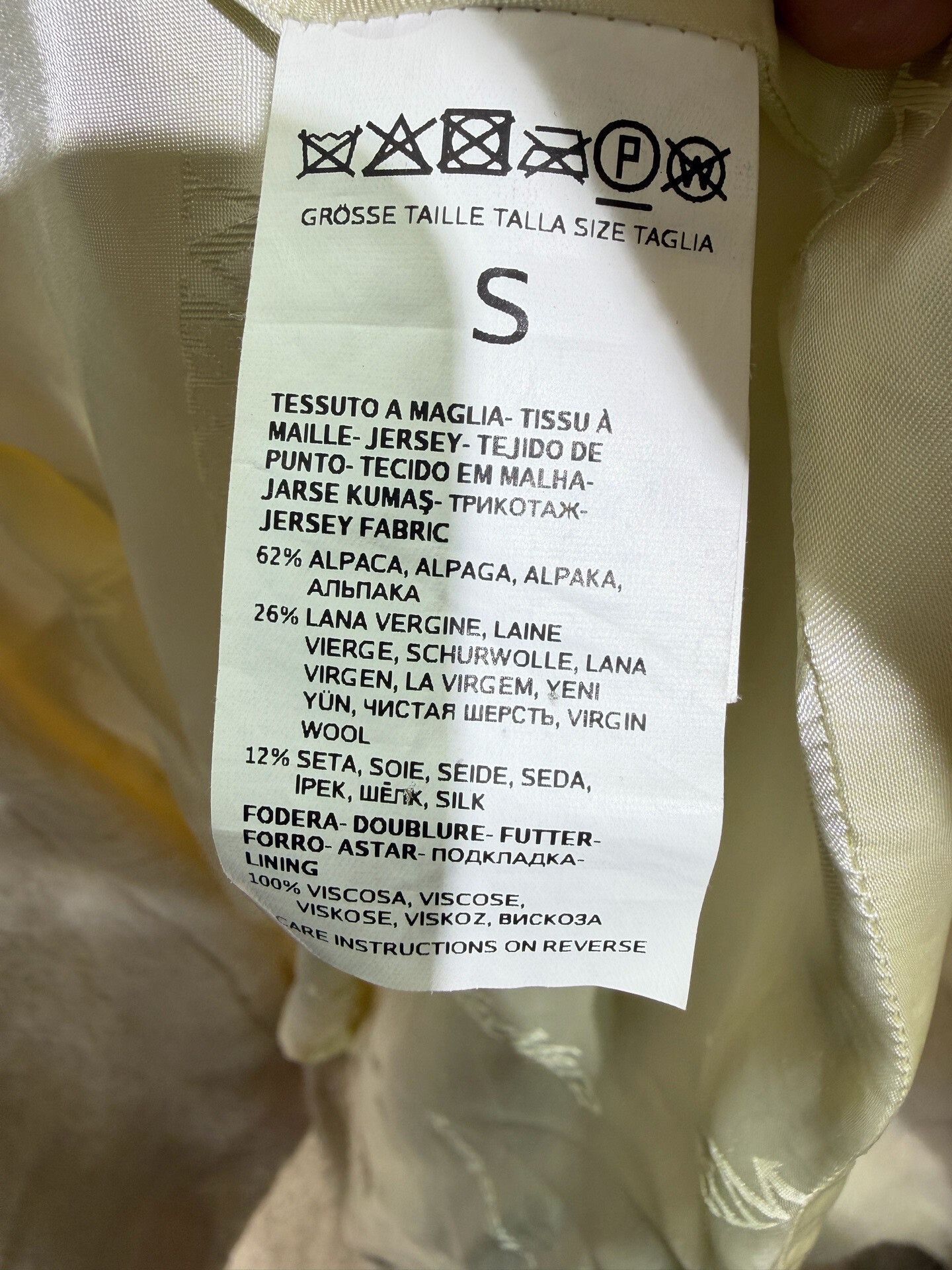 Max Mara Maxmara Teddy Collection White Coat Size S / US 4 / IT 40 - 6 Thumbnail