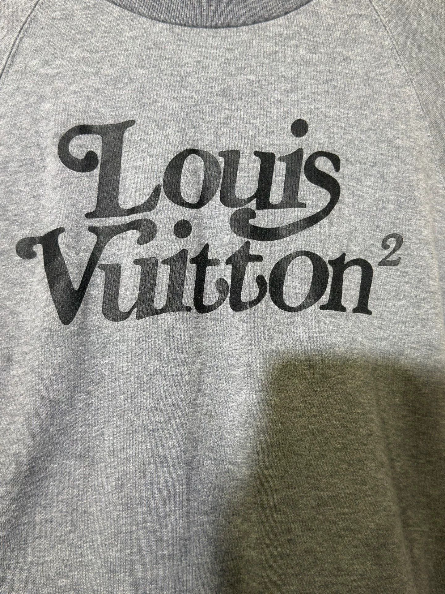 Louis Vuitton Louis Vuitton Nigo Gray Printed Sweatshirt Size US M / EU 48-50 / 2 - 7 Thumbnail