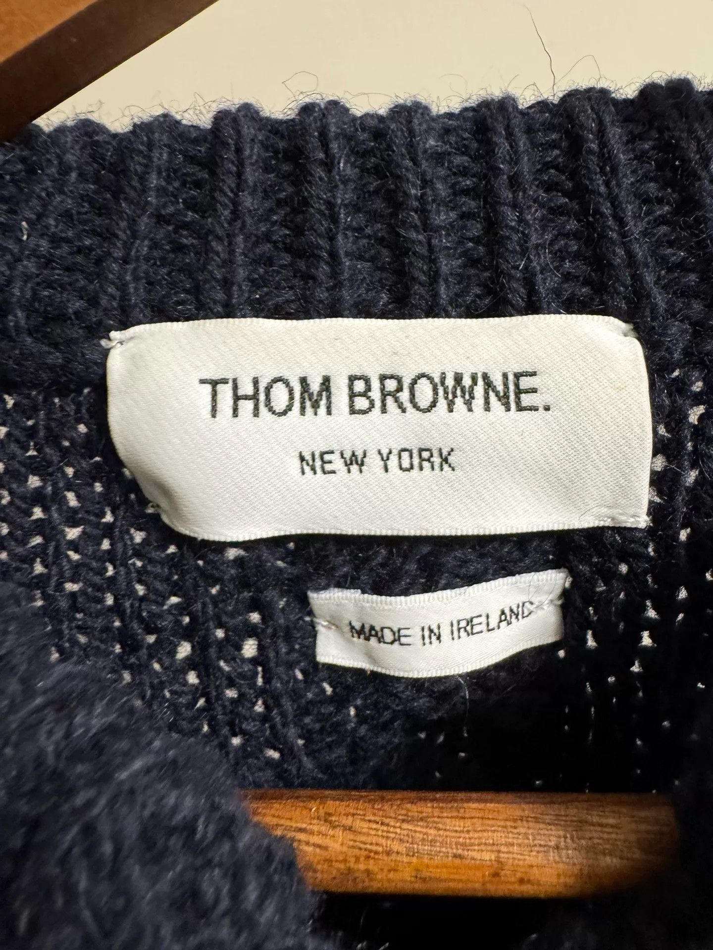Thom Browne Thom Browne Long Sleeve Knit Sweater Size US S / EU 44-46 / 1 - 3 Thumbnail